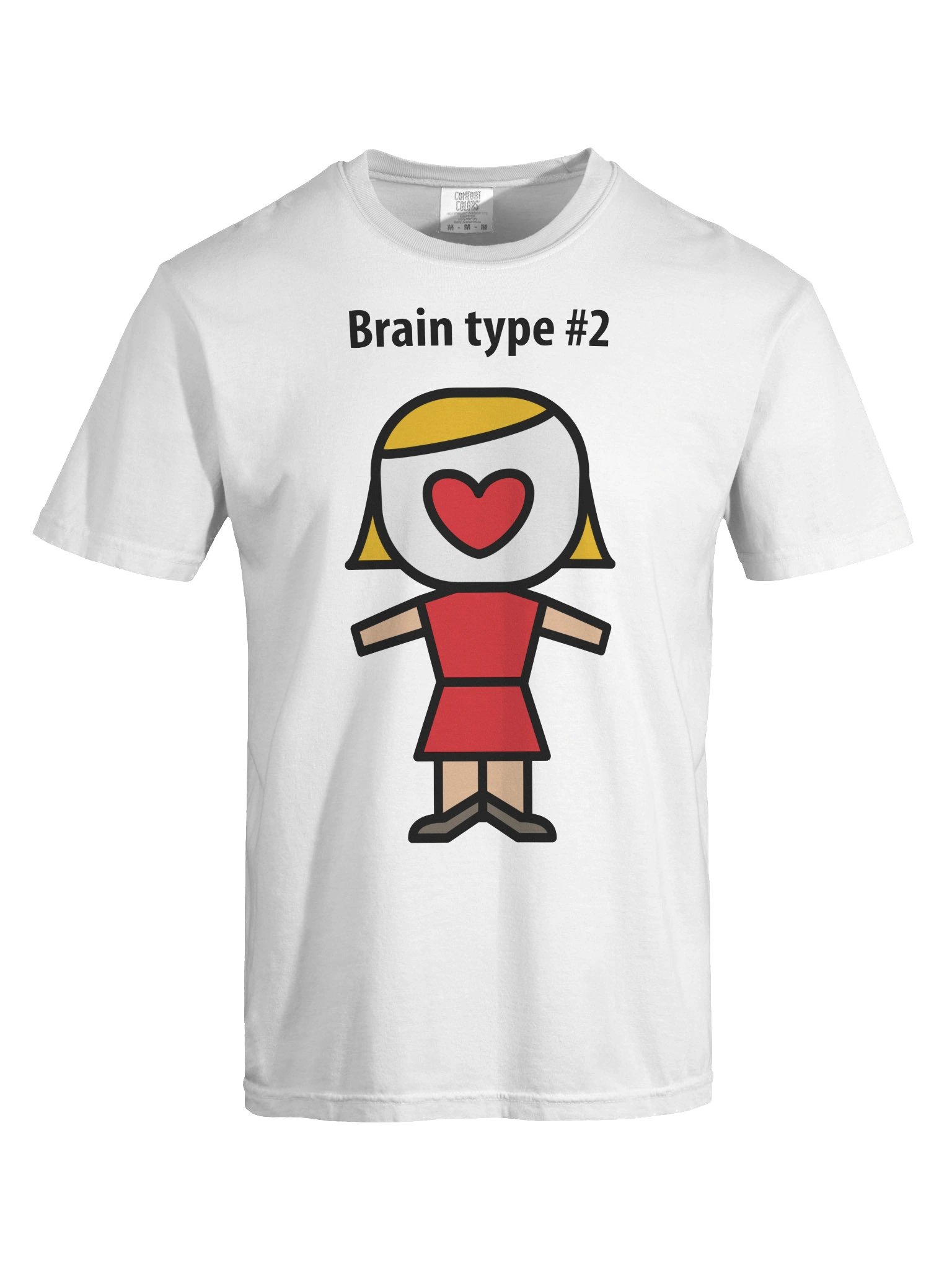 Brain type #2 t-shirt product image (5)
