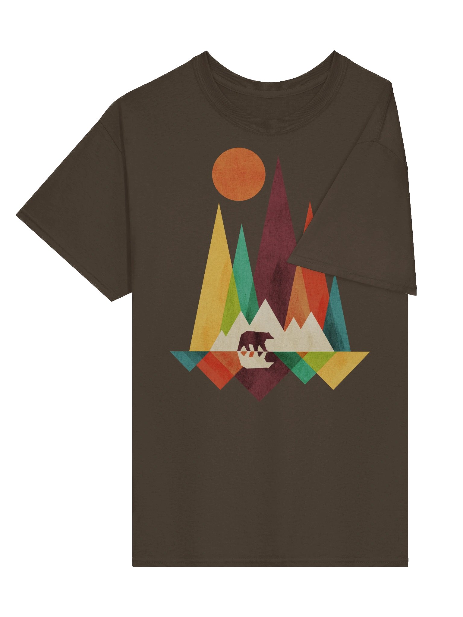 Wild bear graphic t-shirt product image (51)