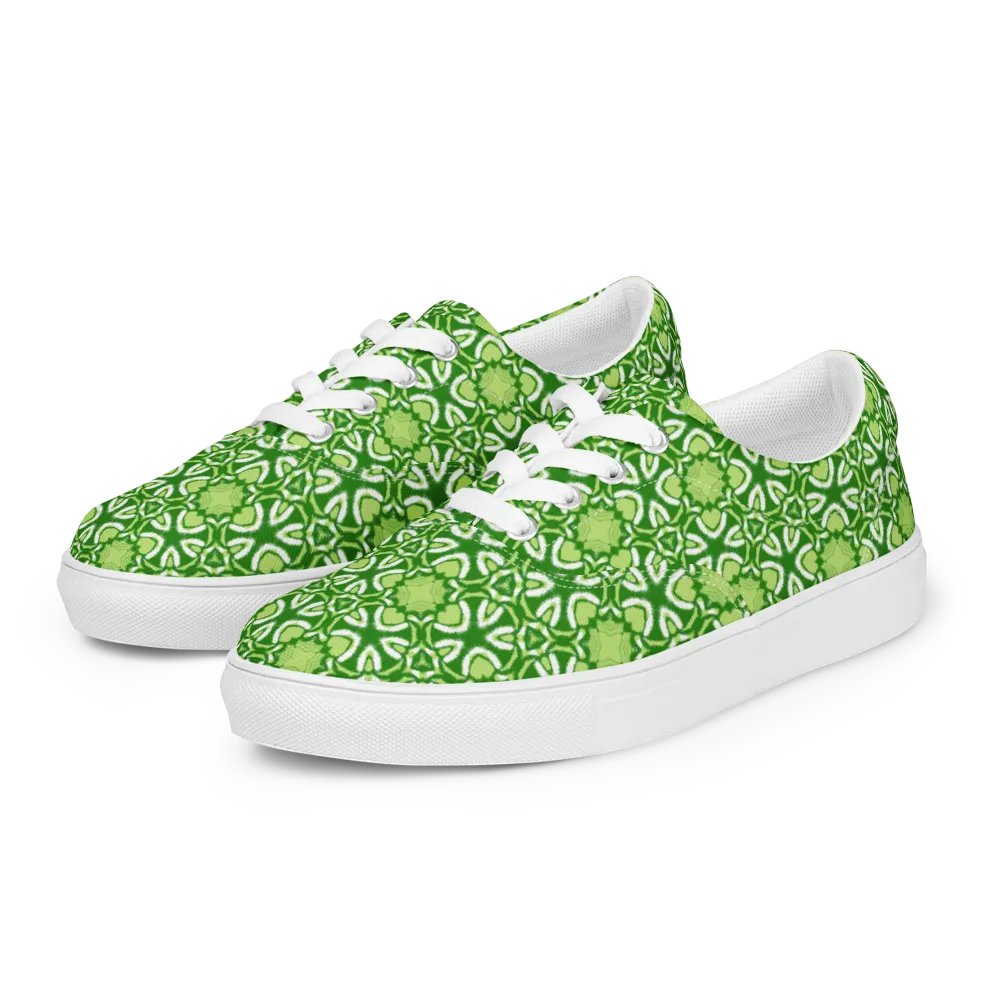 Symmetric Green Dream Lace-Ups product image (8)