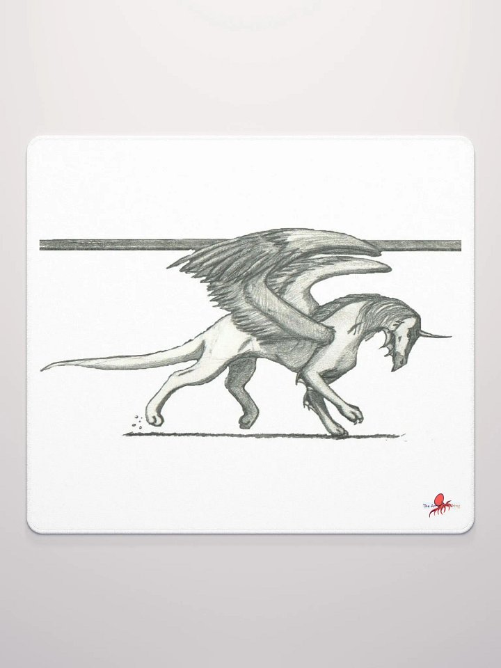 Feathered Wing Dragon Mouse Pad product image (4)