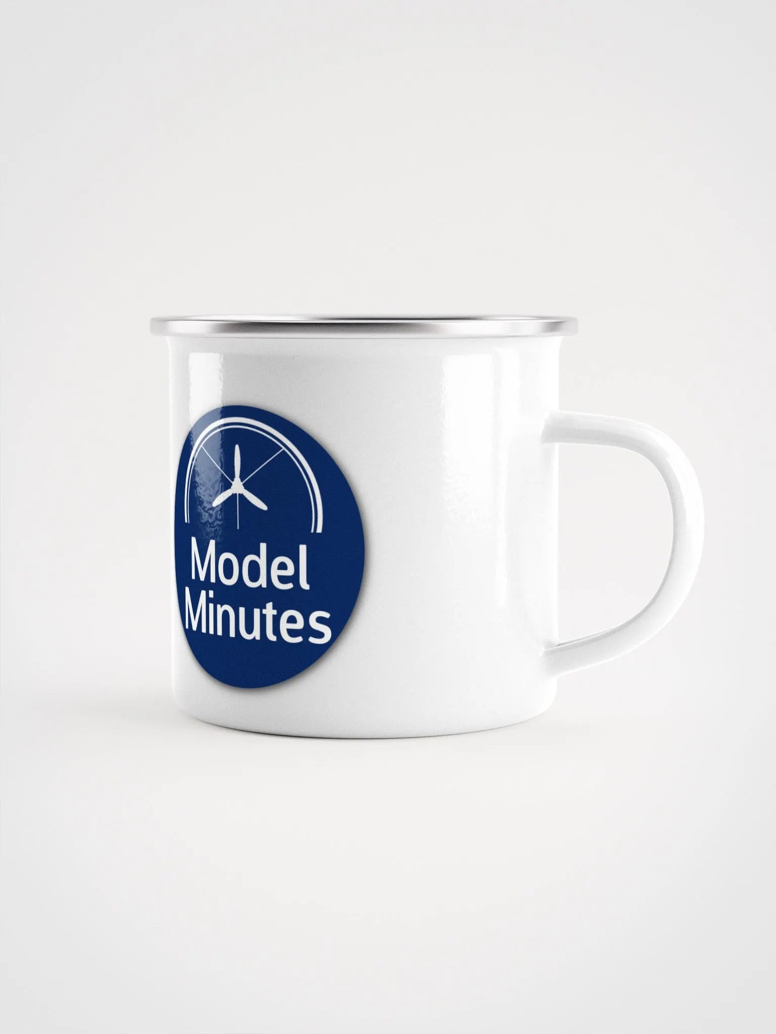 Model Minutes Enamel Mug product image (1)