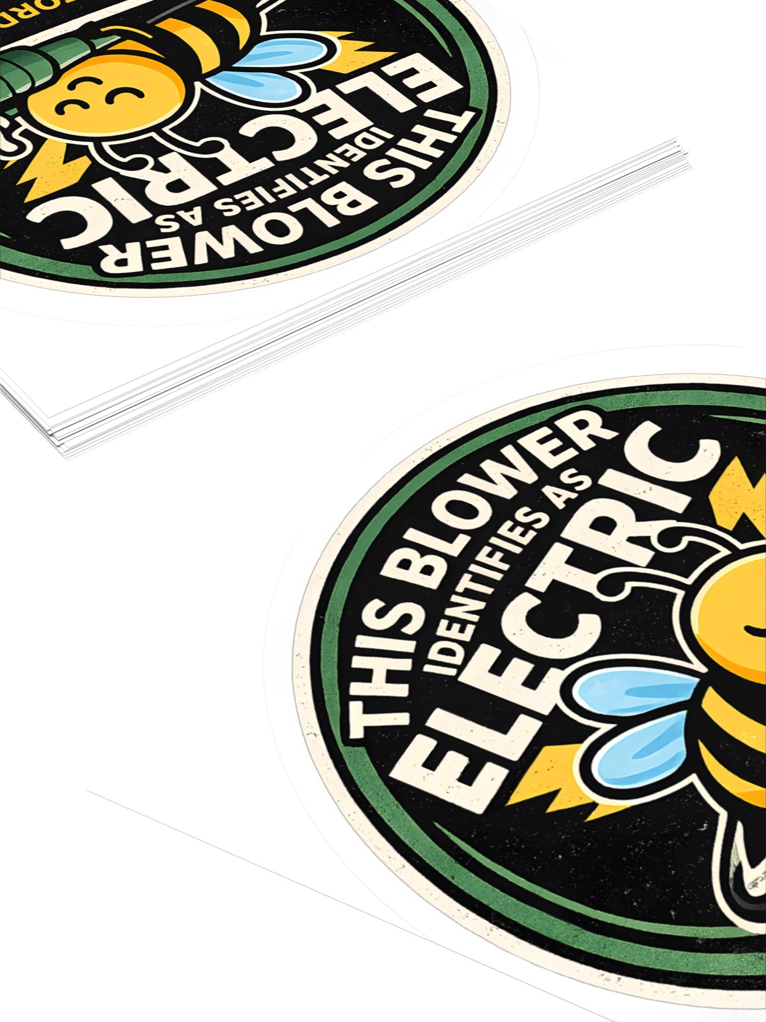The Leaf Blower Exemption Sticker product image (4)