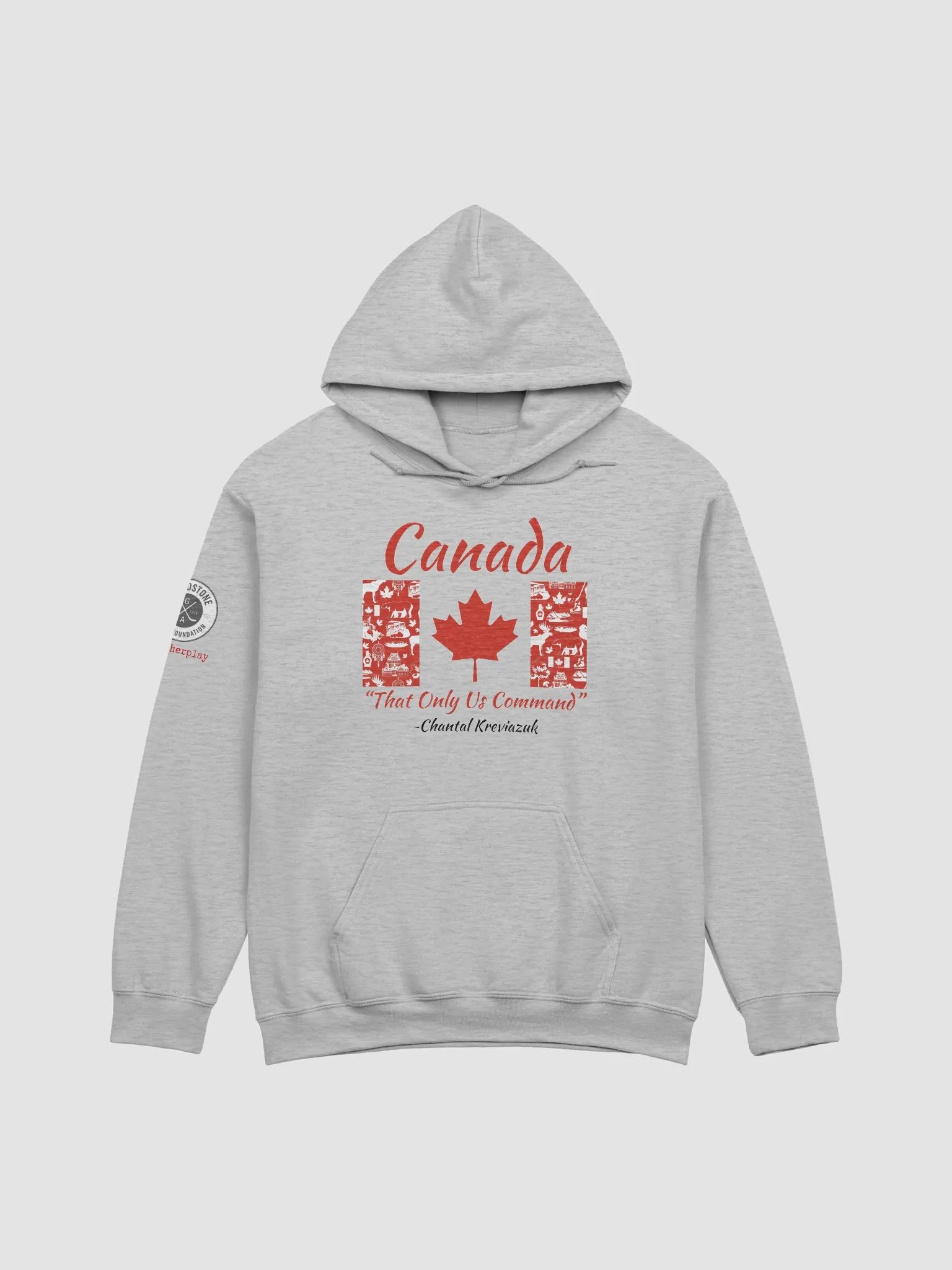 CK x GRINDSTONE "THAT ONLY US COMMAND" FLAG HOODIE product image (10)