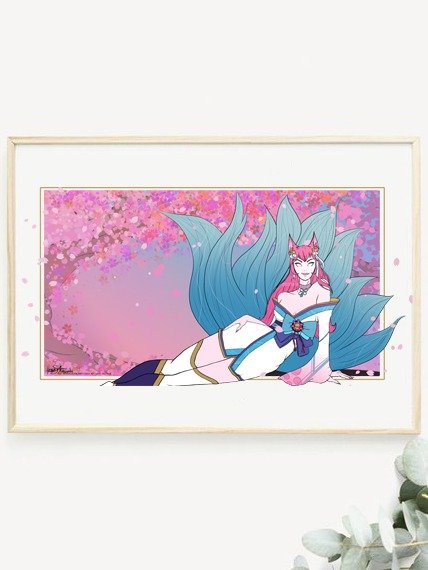 Spirit Blossom Ahri // Print product image (1)