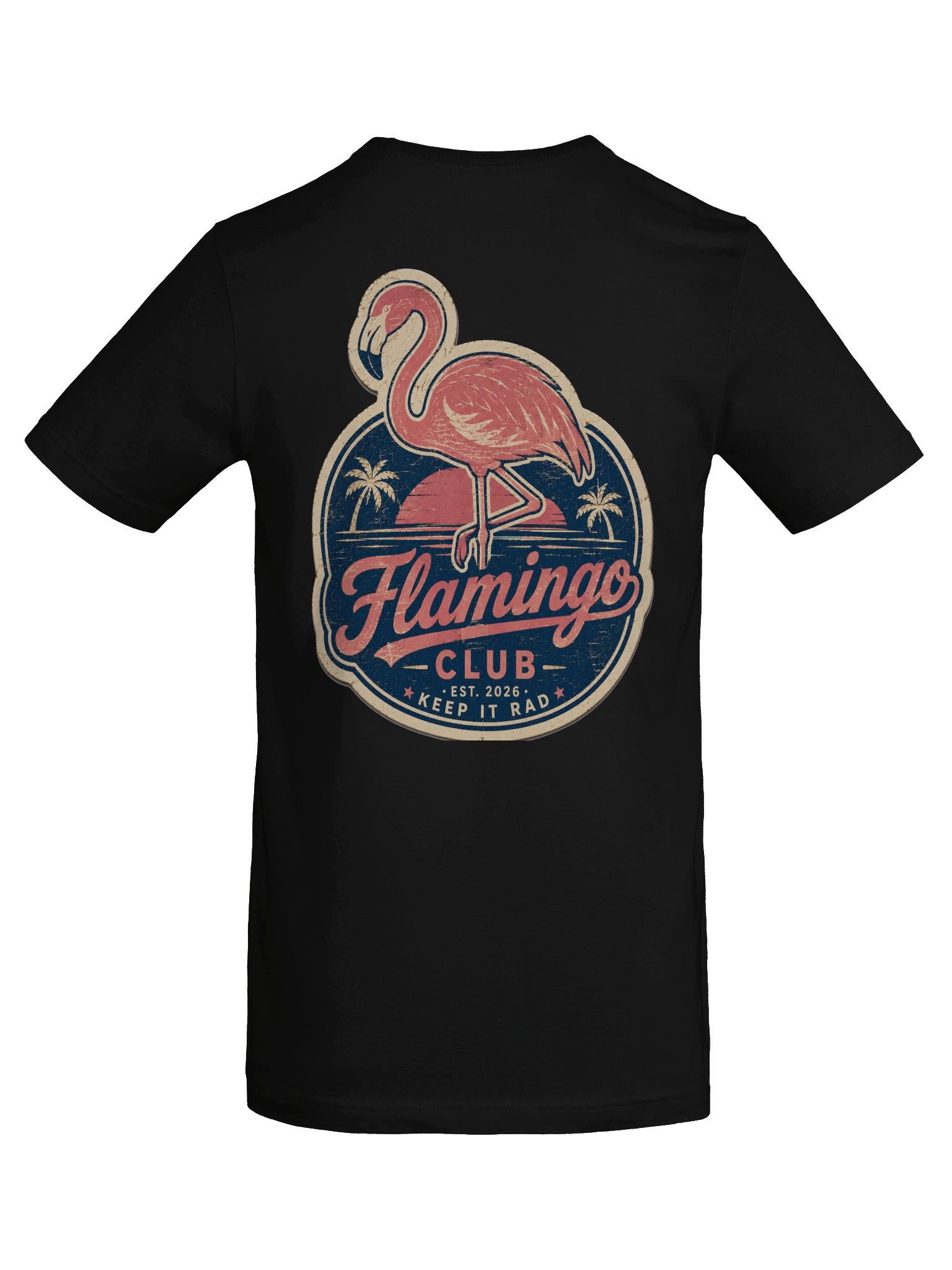Keep It Rad Flamingo Club Tee product image (6)