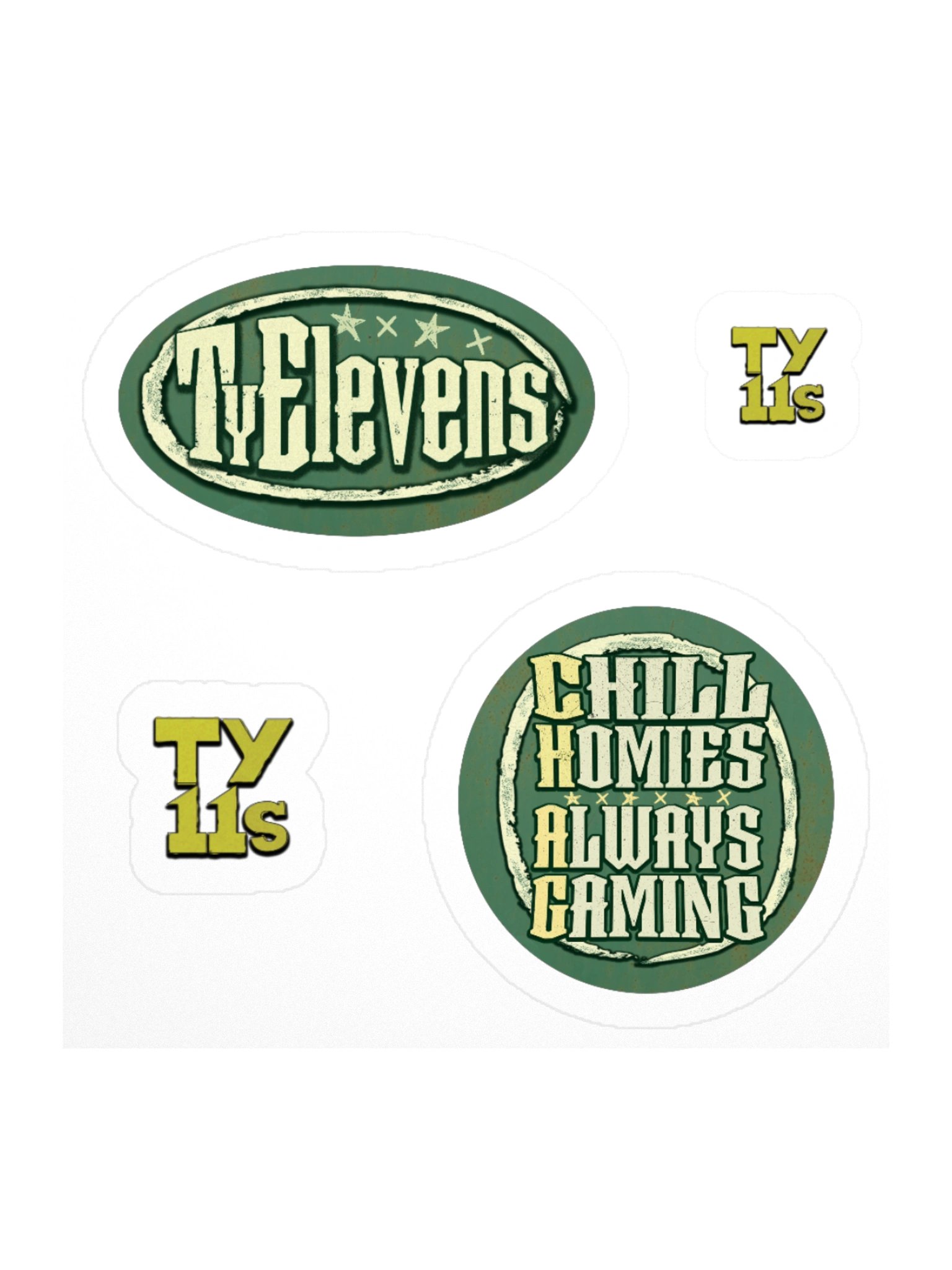 TyElevens Fall '26 Stickers product image (1)