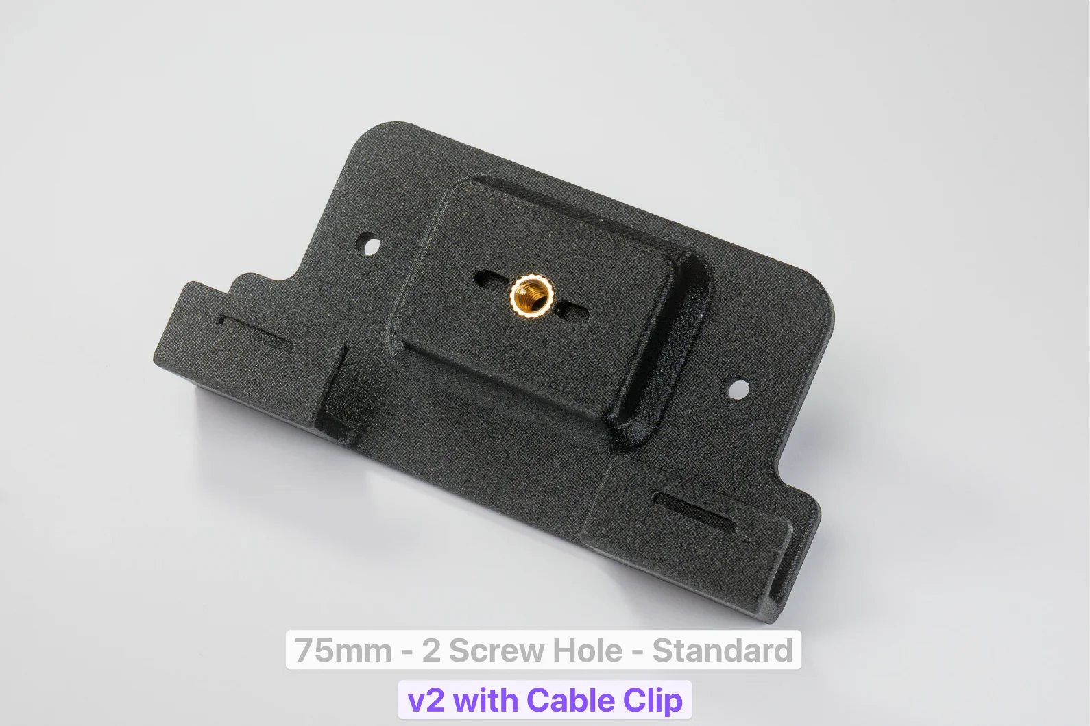 VESA 75mm to 1/4"-20 Adapter (2-screw) product image (2)
