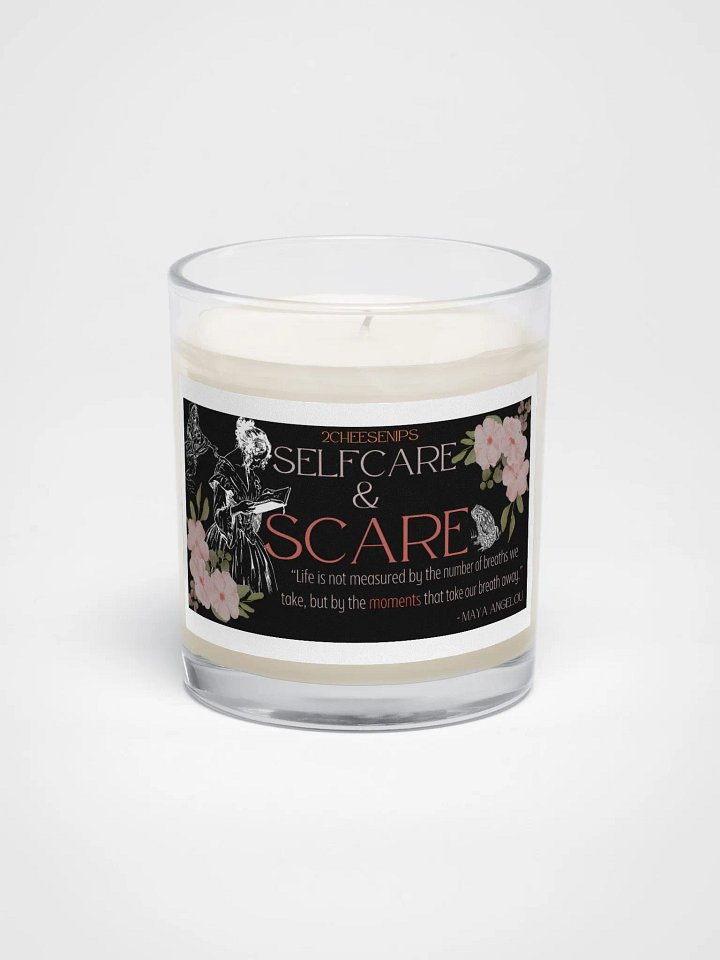 Selfcare & SCARE Candle Angelou Quote product image (1)