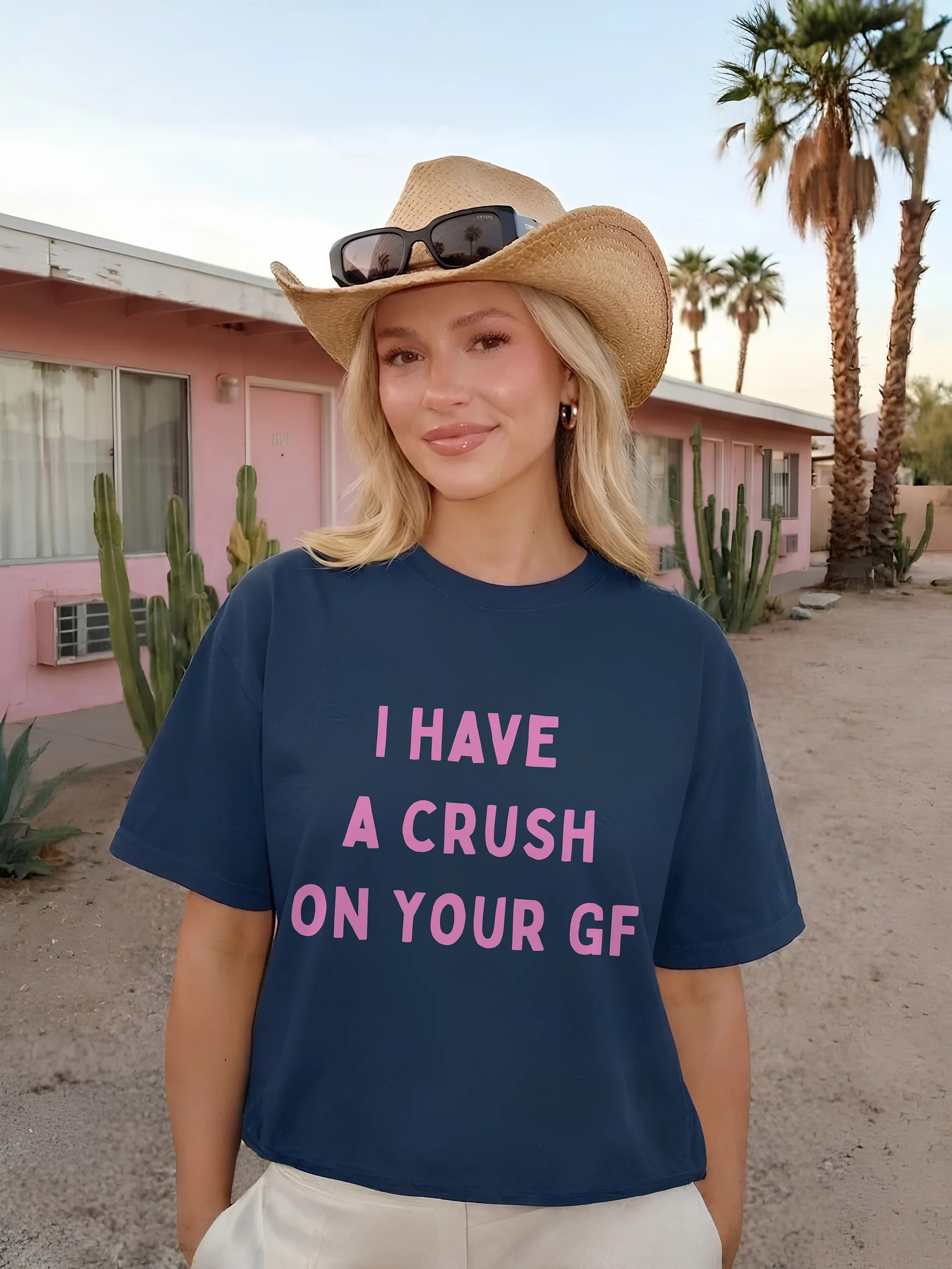 I Have A Crush On Your GF T-shirt product image (1)