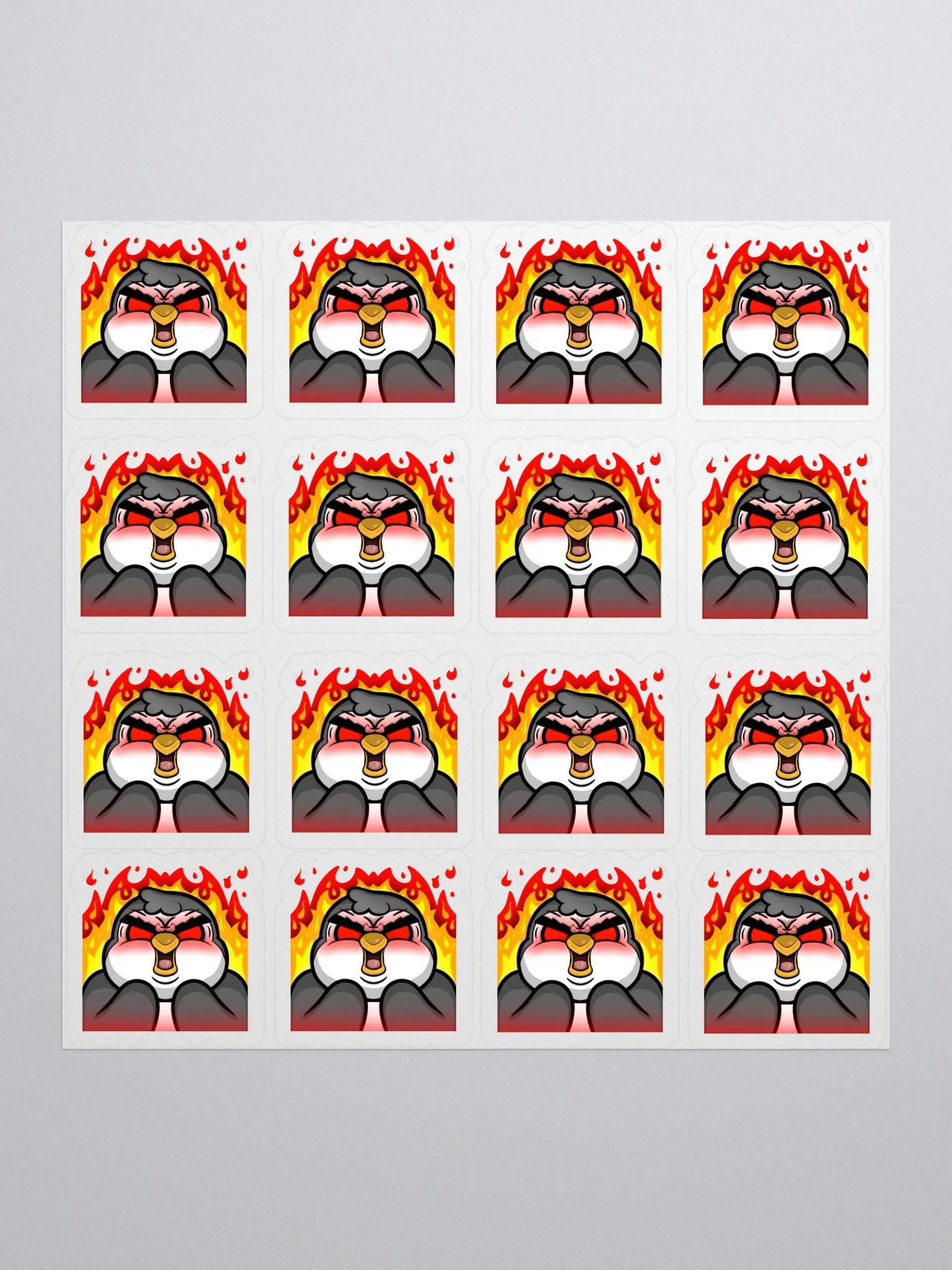 "Rage" Lil' Guy - Mini Sticker Sheet product image (1)