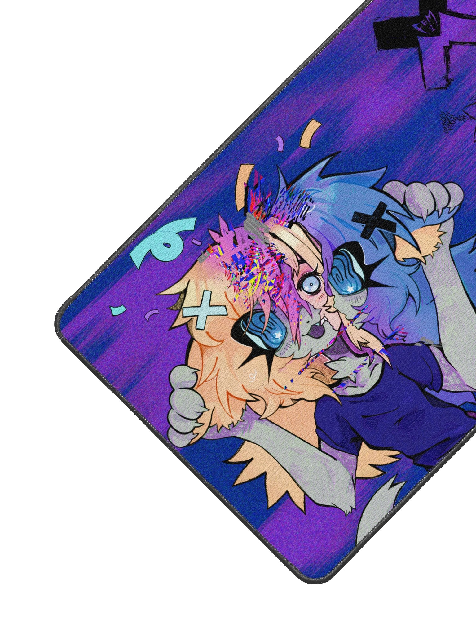 Mentally sILLy Desk Mat product image (2)