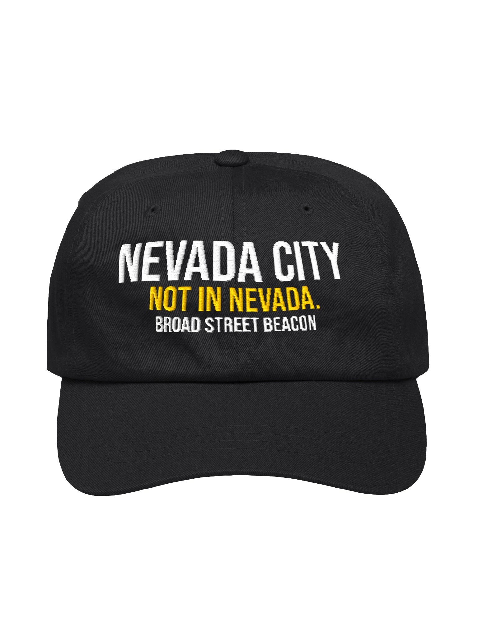 Nevada City: Not in Nevada Dad Hat product image (1)