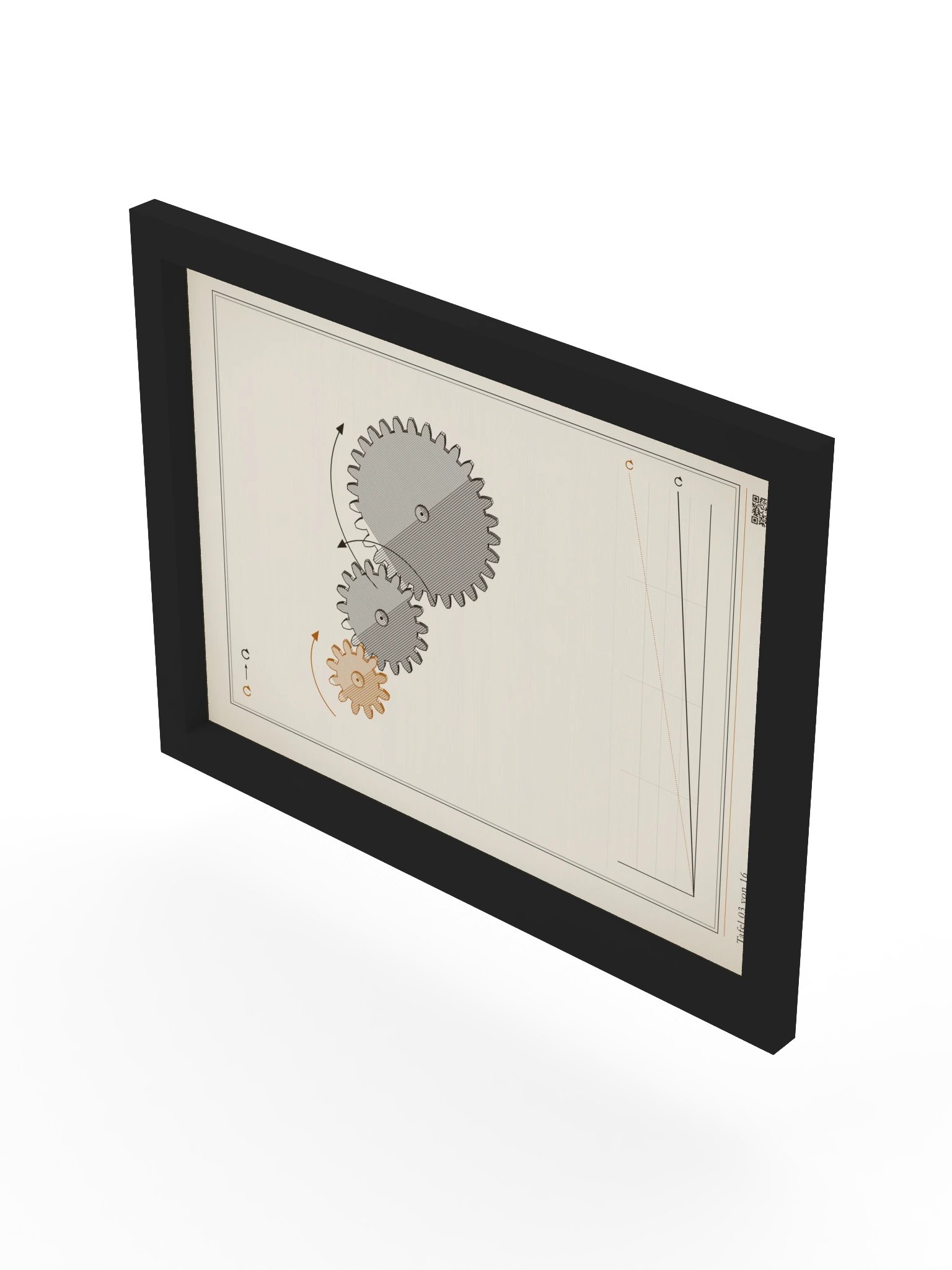 MOTION 03 · Zahnradgetriebe · gerahmt product image (8)