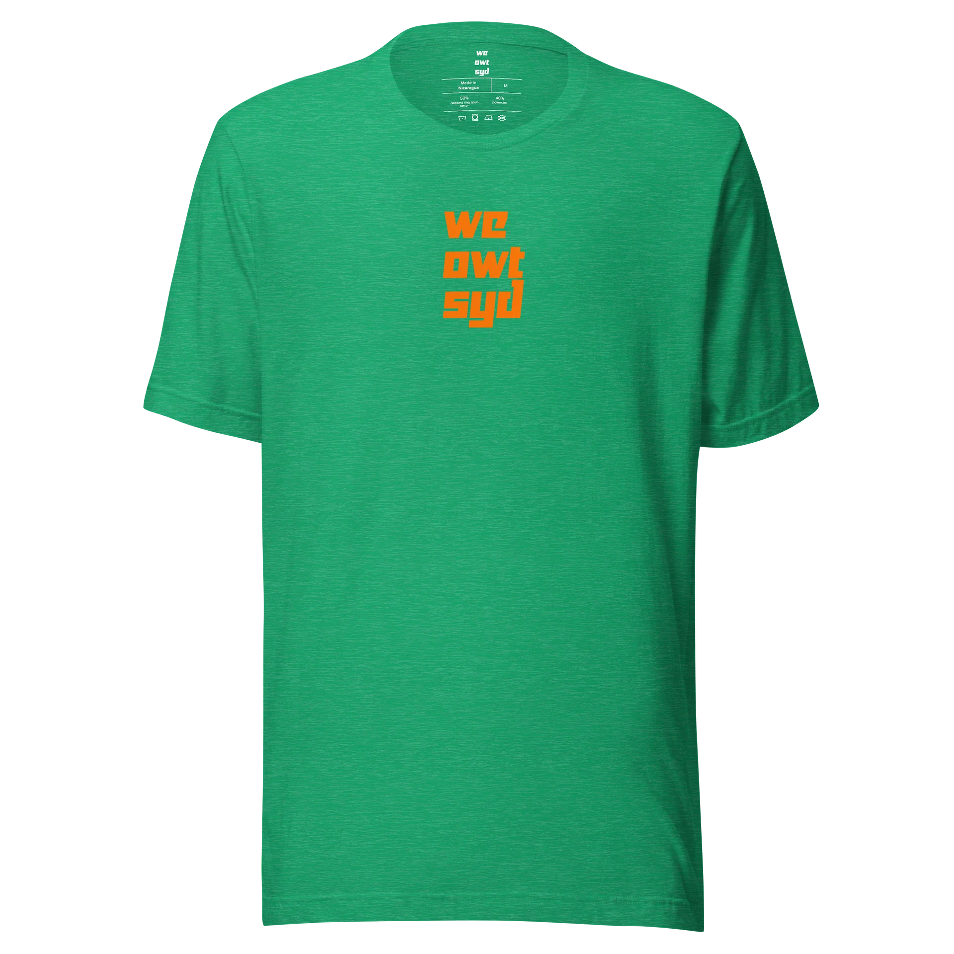 WeOwtsyd Gen 2 Premium T-Shirt - Alt Green/Orange product image (1)