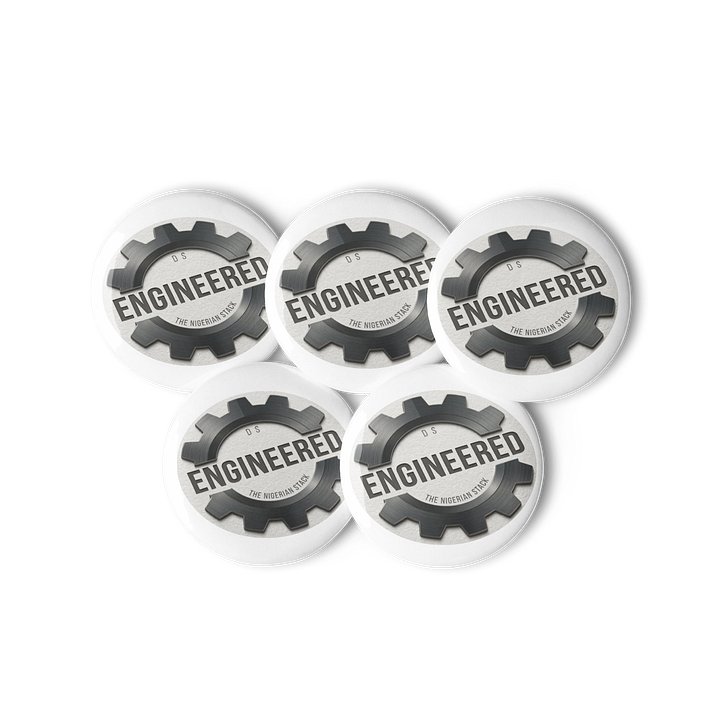 Nigerian Stack Gear Logo Pin Set product image (3)