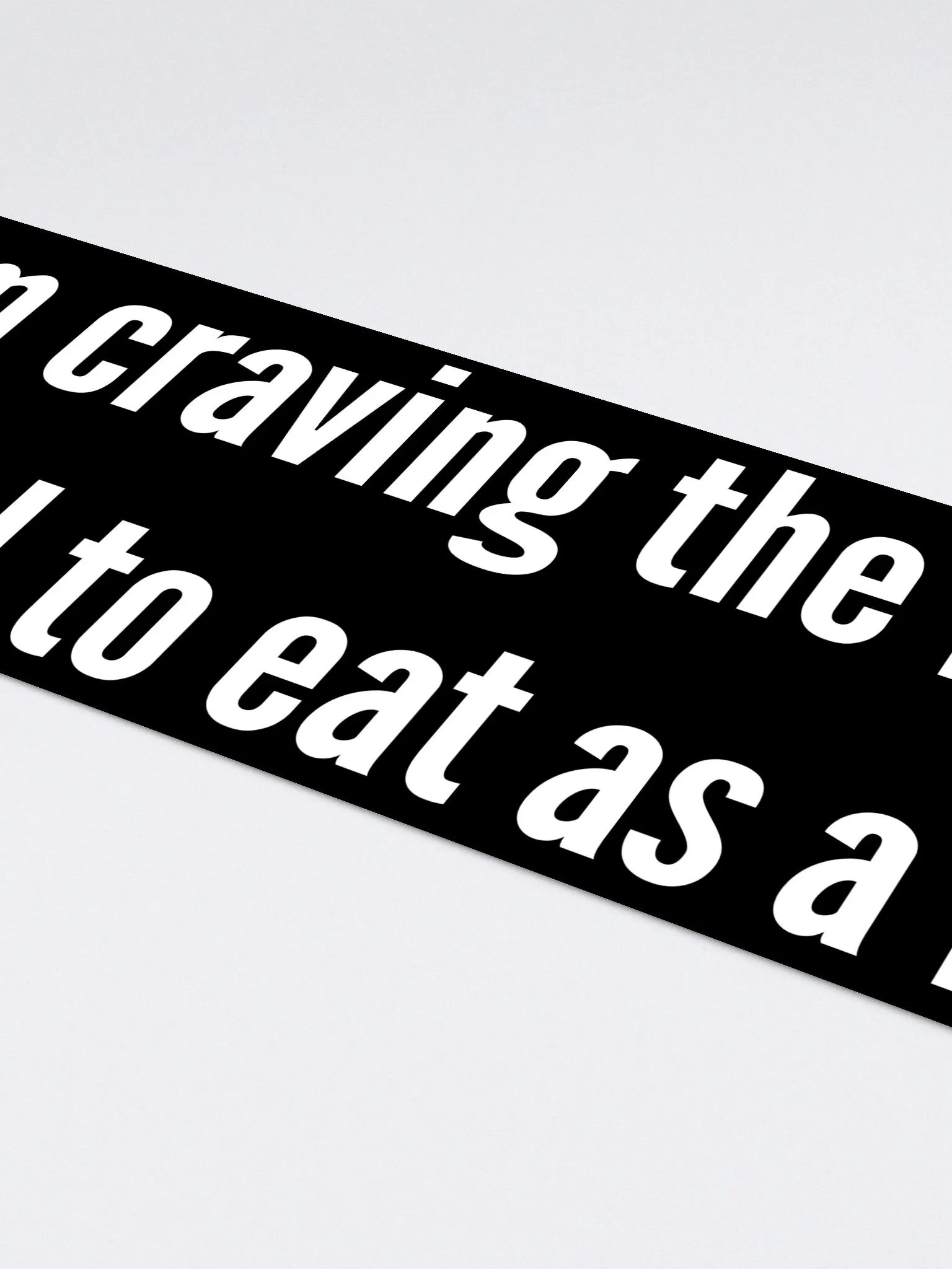 I'm craving rocks bumper sticker product image (4)