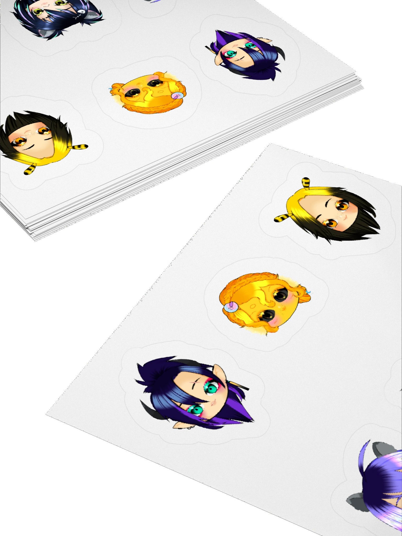 Sugar Hearts Sticker Sheet product image (12)