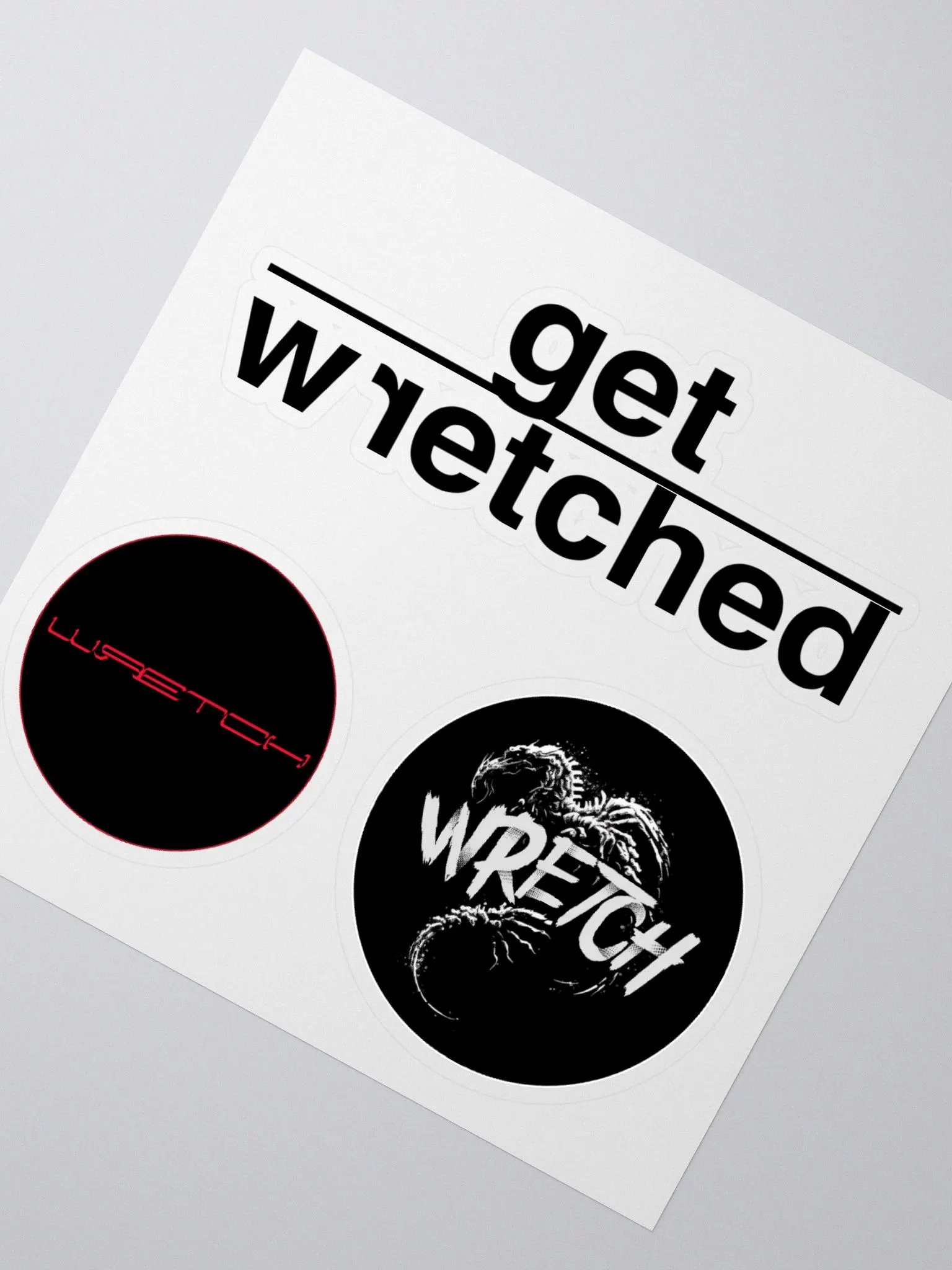 WRETCH Sticker Pack 4