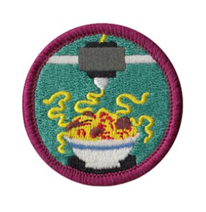 Failed 3D Print (de)Merit Badge product image (1)
