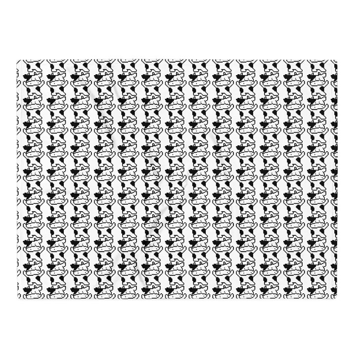 Houndstooth Harmony Throw Blanket product image (2)