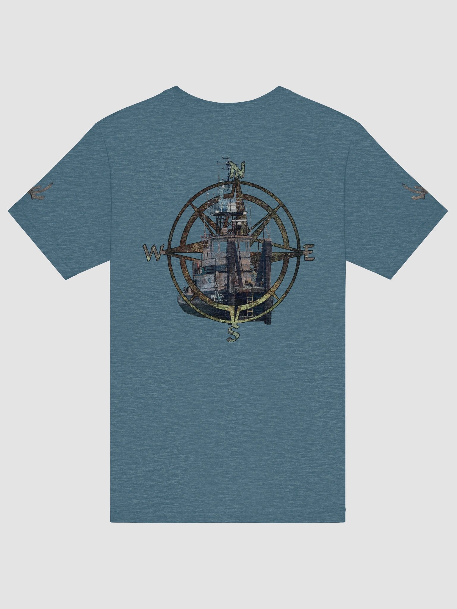 Compass Rose & Terri L. Brusco – Vigilant Marine Workwear | Twin Anchor Apparel Sternwatch Tee Line product image (6)