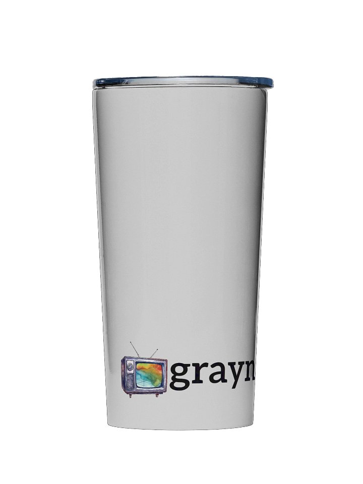 Graynoise Color Grid TV and URL 20oz Stainless Steel Tumbler product image (1)