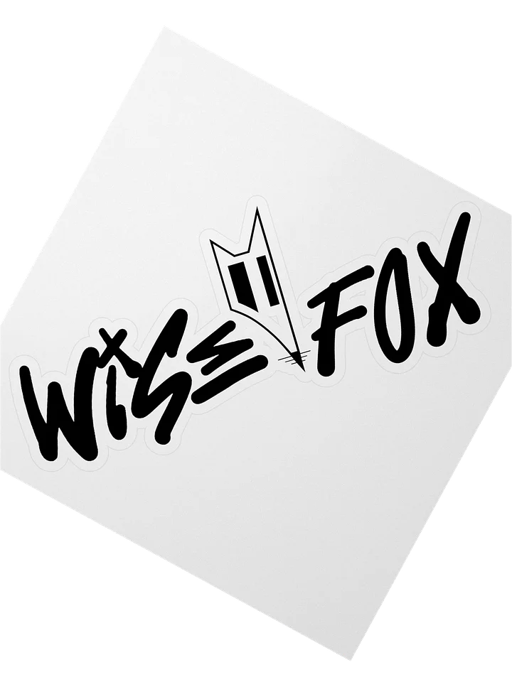 WiSE FOX Sticker product image (2)
