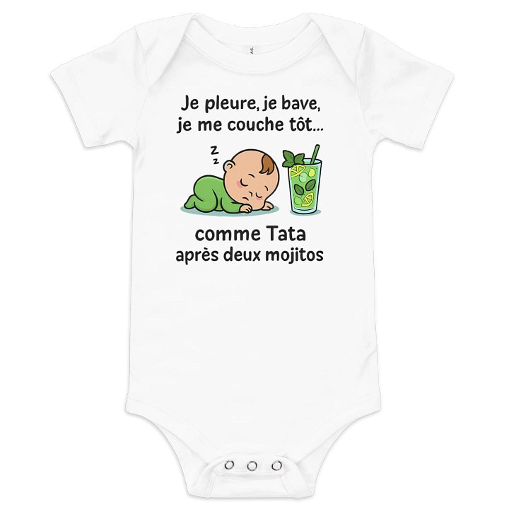 Je pleure je bave je me couche tôt comme Tata après deux mojitos product image (4)