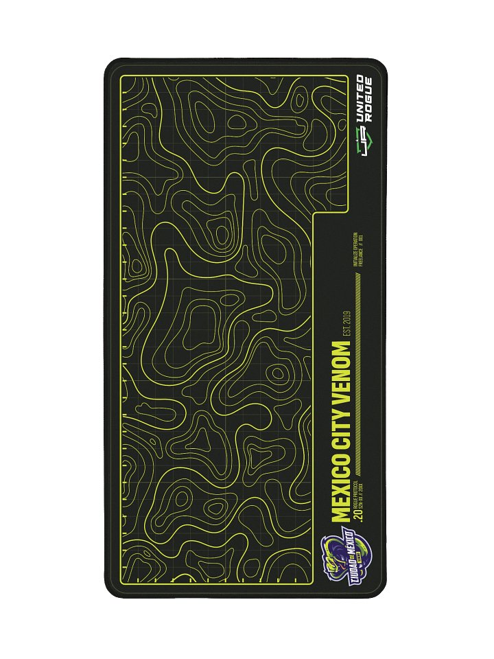 Mexico City Venom Map Desk Mat product image (2)
