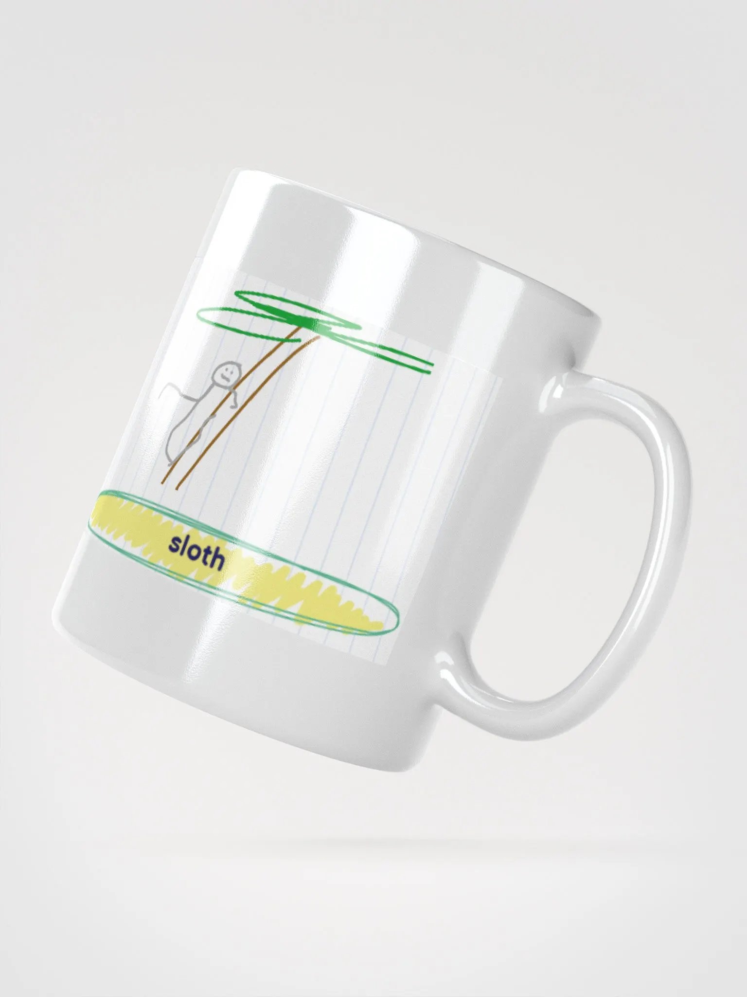 Sloth mug product image (2)