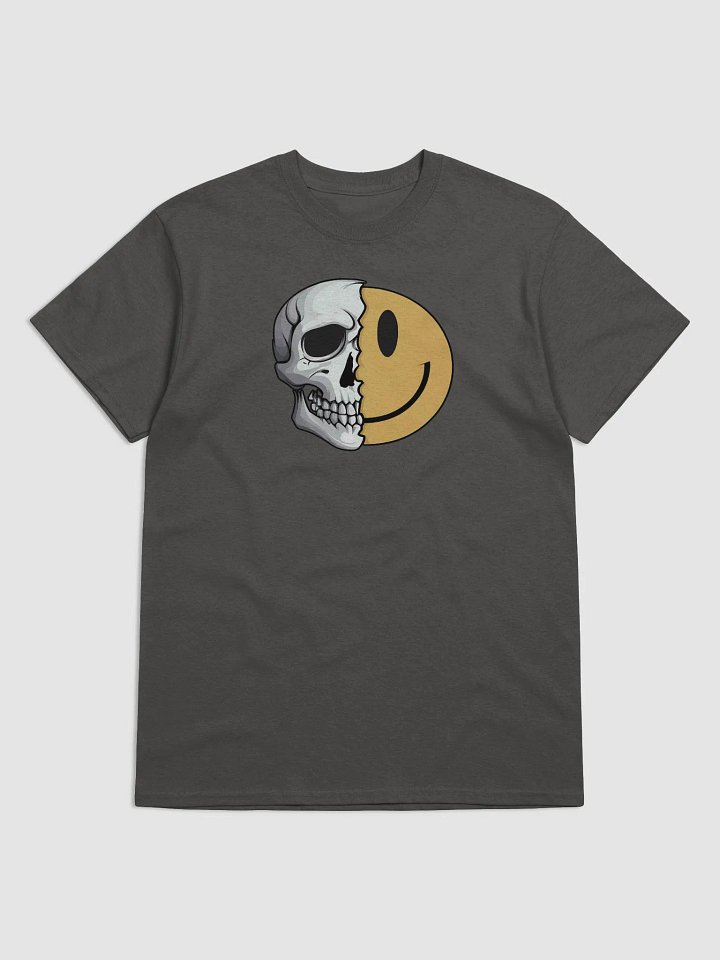 Two-Faced Smiley Heavyweight T-shirt product image (1)