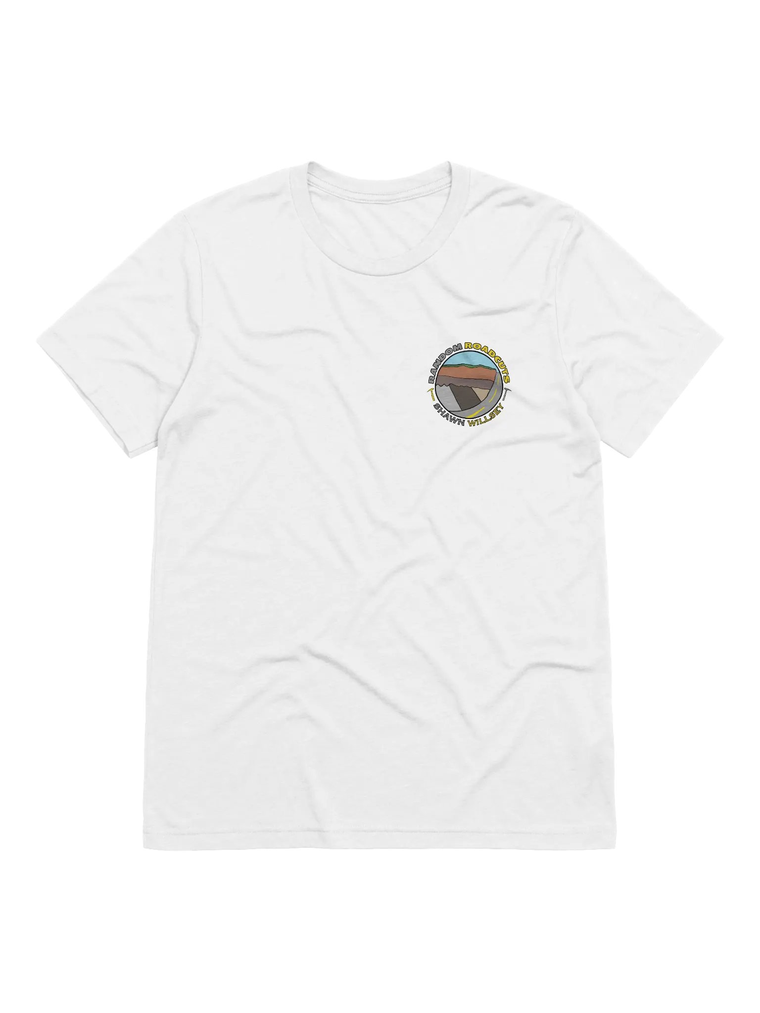 Random Roadcuts Tee w/logo on back product image (1)