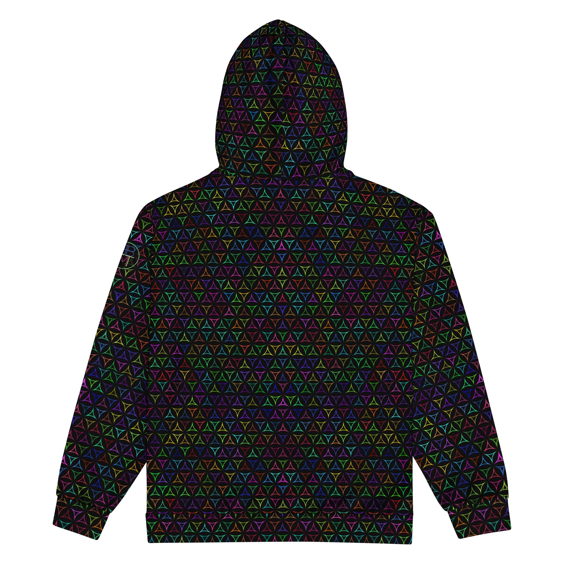 "Prism Bloom" Zip Hoodie product image (3)
