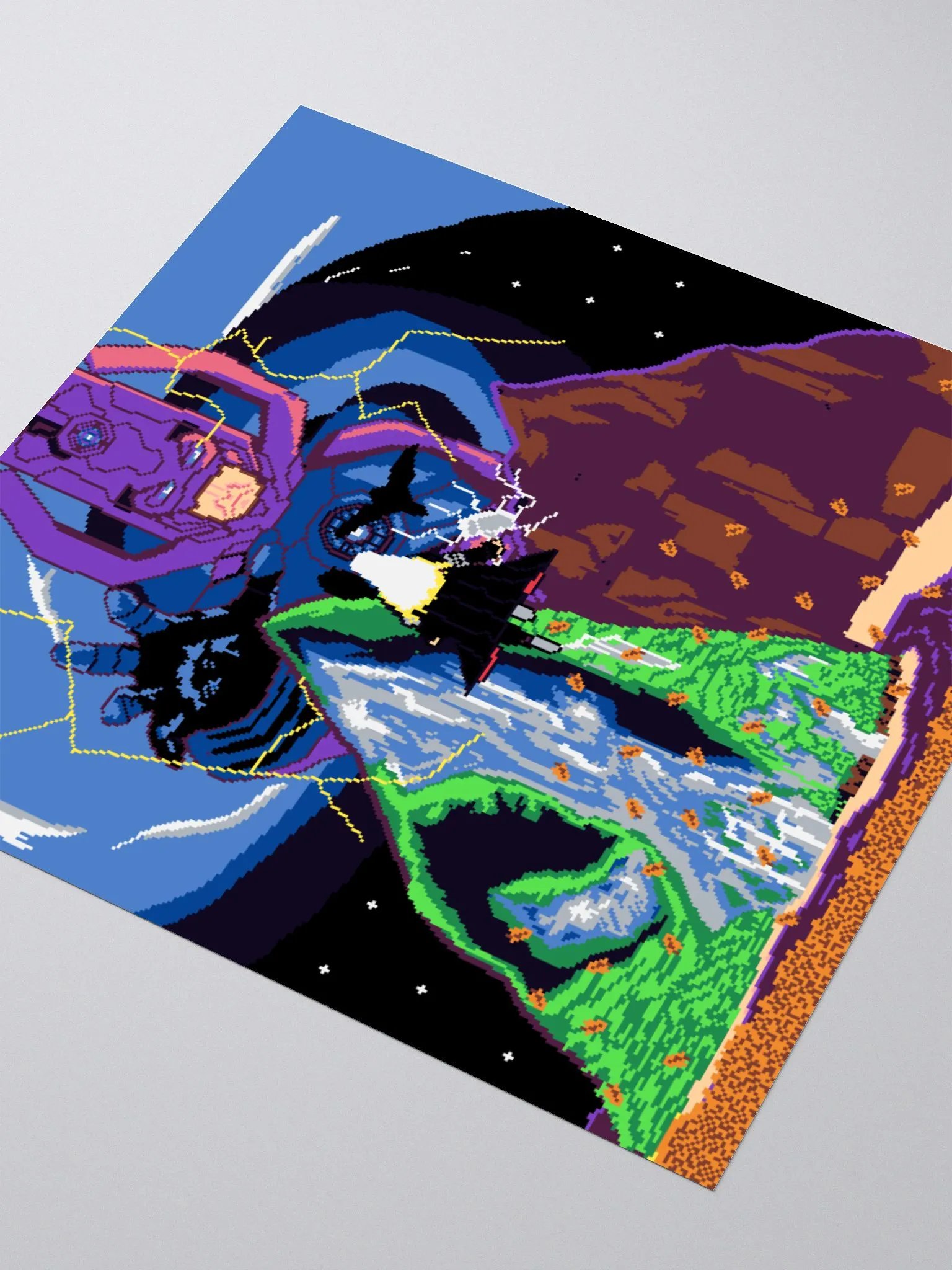 Thor vs Galactus Sticker product image (8)