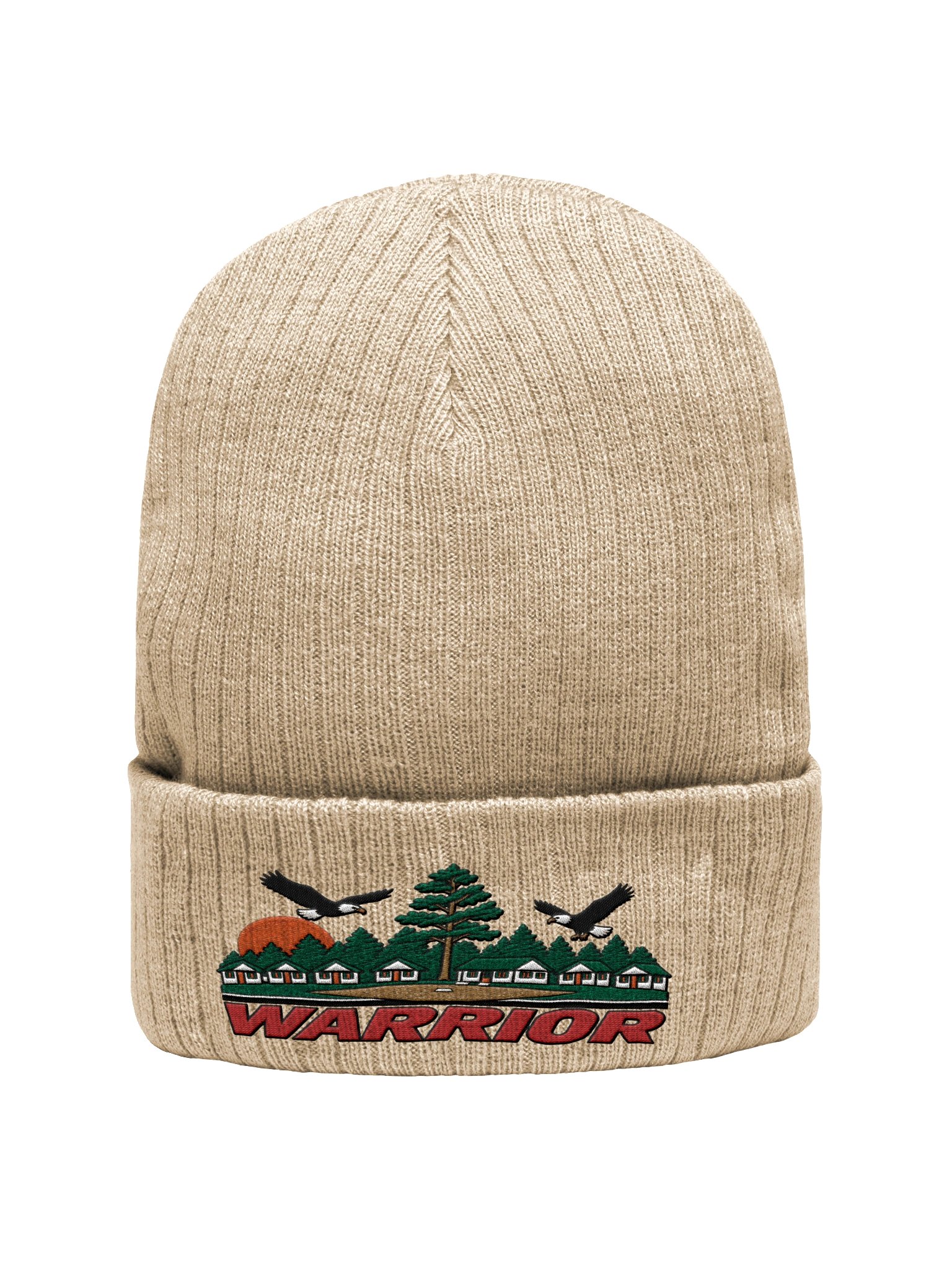 Warrior Regular Beanie (Beige) product image (1)