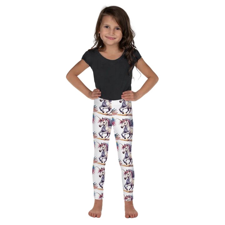 Pastel Unicorn Dreams Kids Leggings product image (1)