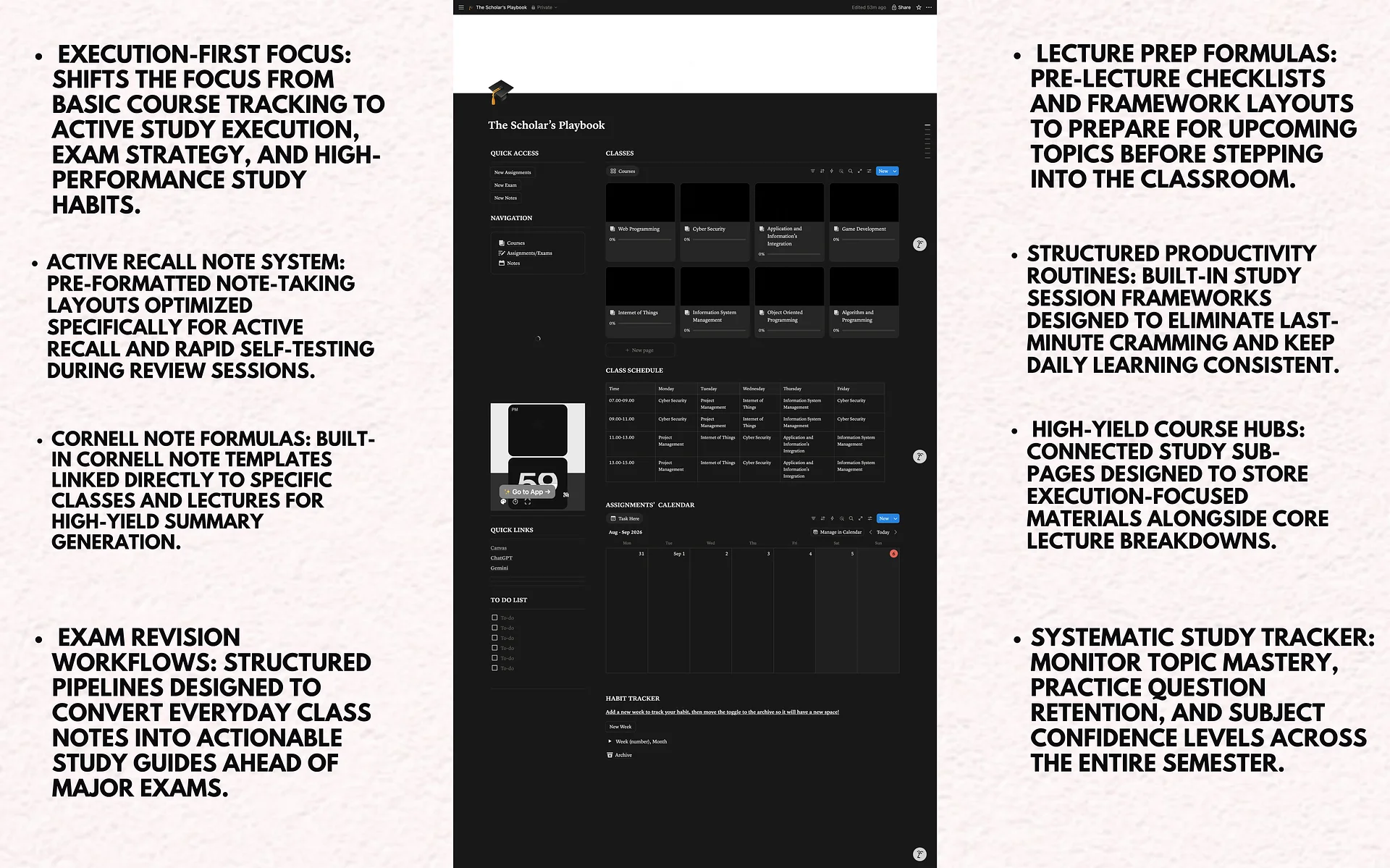 Minimalist Life OS | Simple Productivity & Life Management System product image (2)