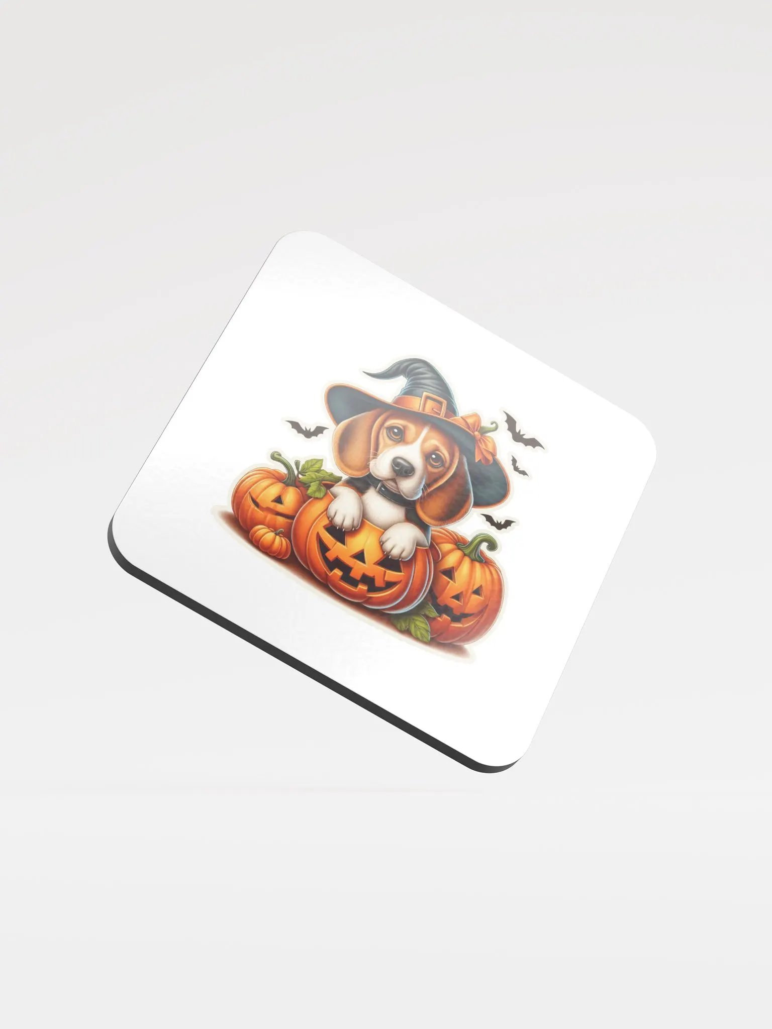 Halloween Pumpkin Beagle - Coaster product image (1)
