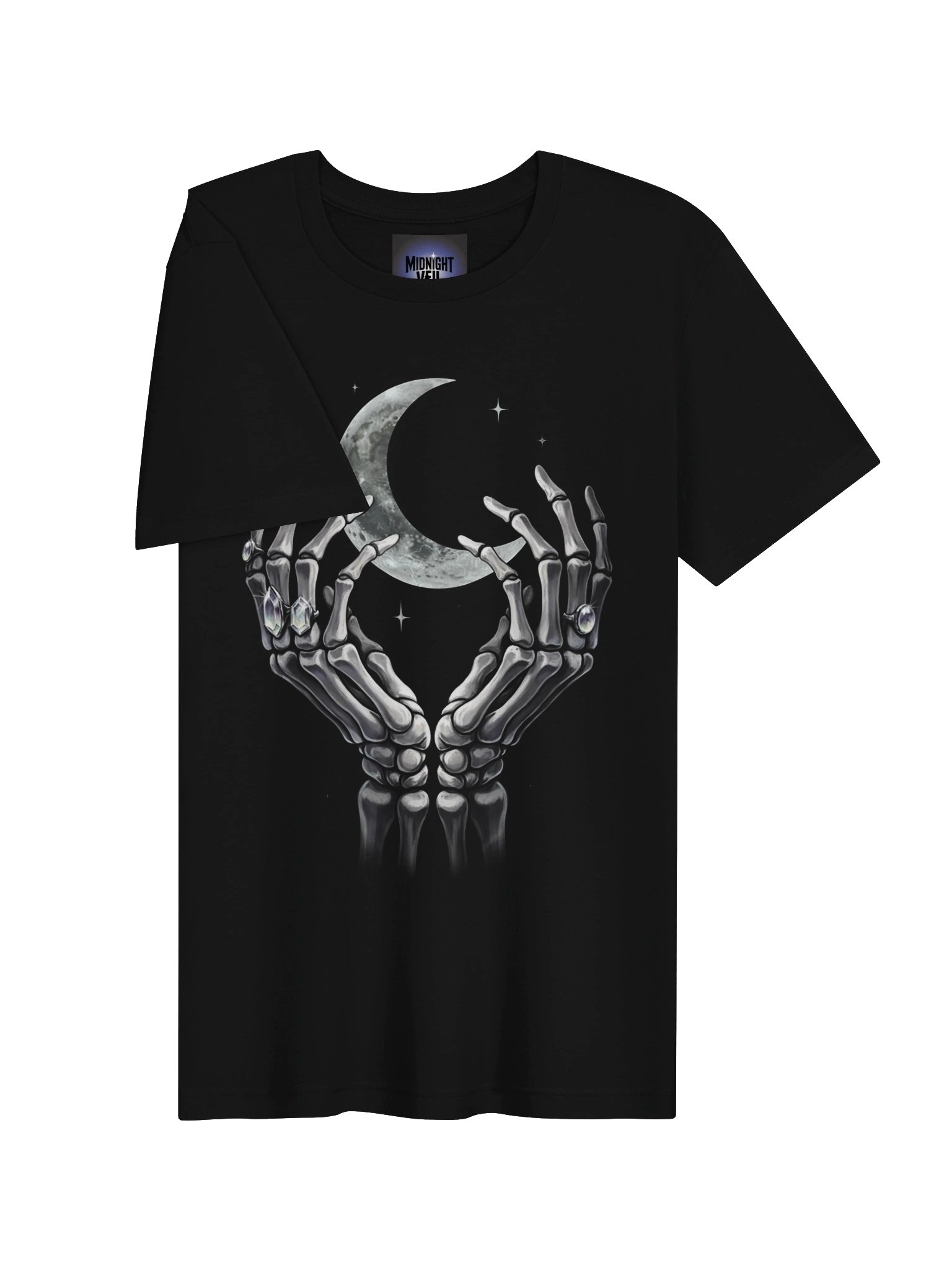 Midnight Veil — Hands of the Crescent Tee product image (6)