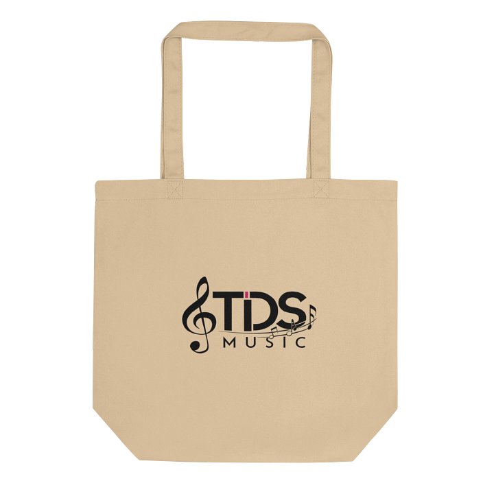 TDS Music Organic Cotton Tote - Eco-Friendly with Music Design product image (2)