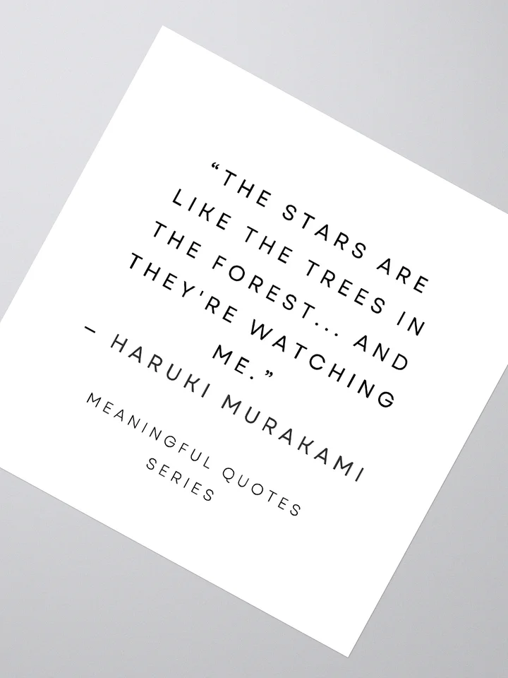 The Stars & Trees Are Watching Me. product image (2)