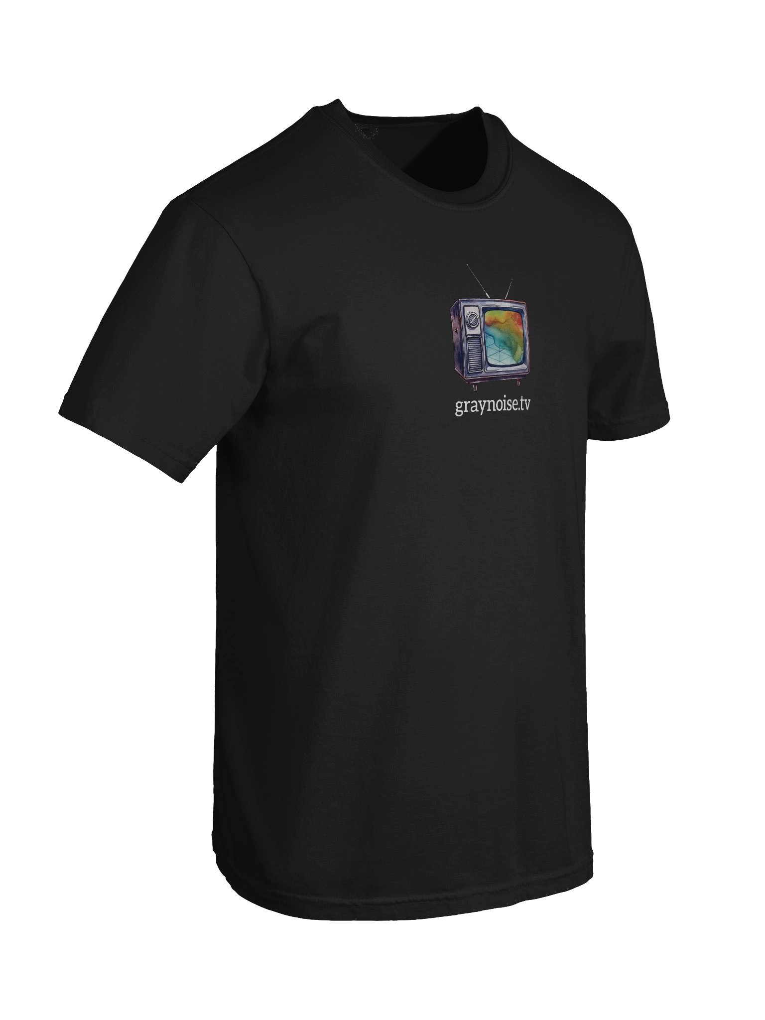Graynoise Color Grid TV Logo Heavyweight Unisex Tee - Comfort Colors Garment product image (67)