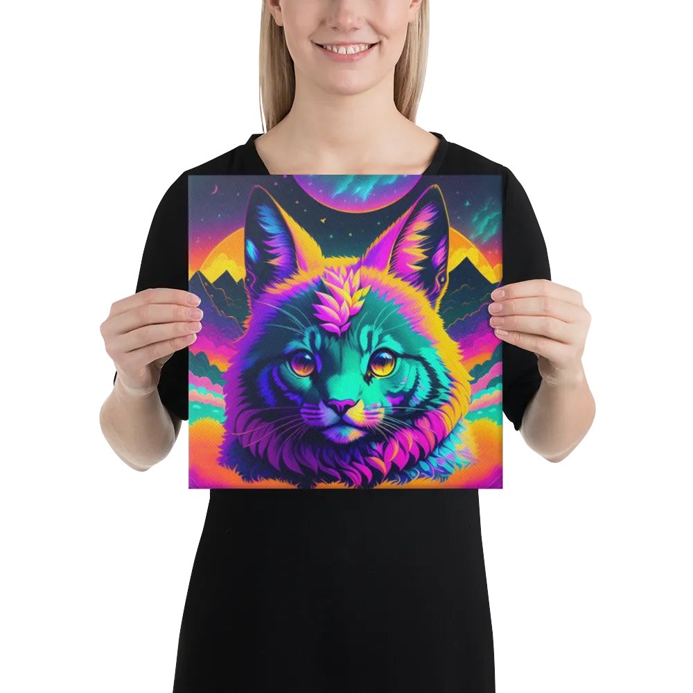 Cute Cat Digital Painting - v6 product image (5)