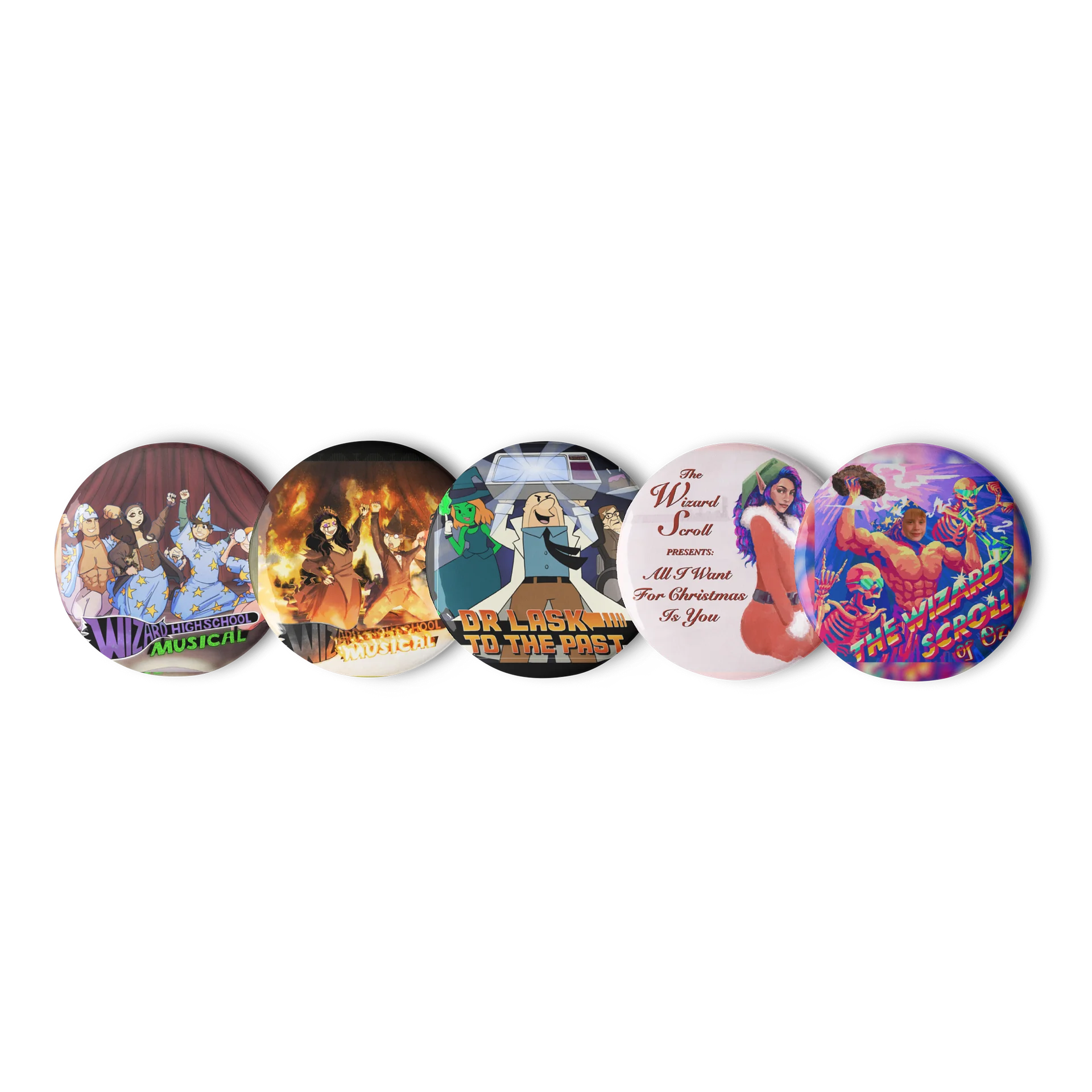 Wizard Scroll Pin Collection 2 product image (1)