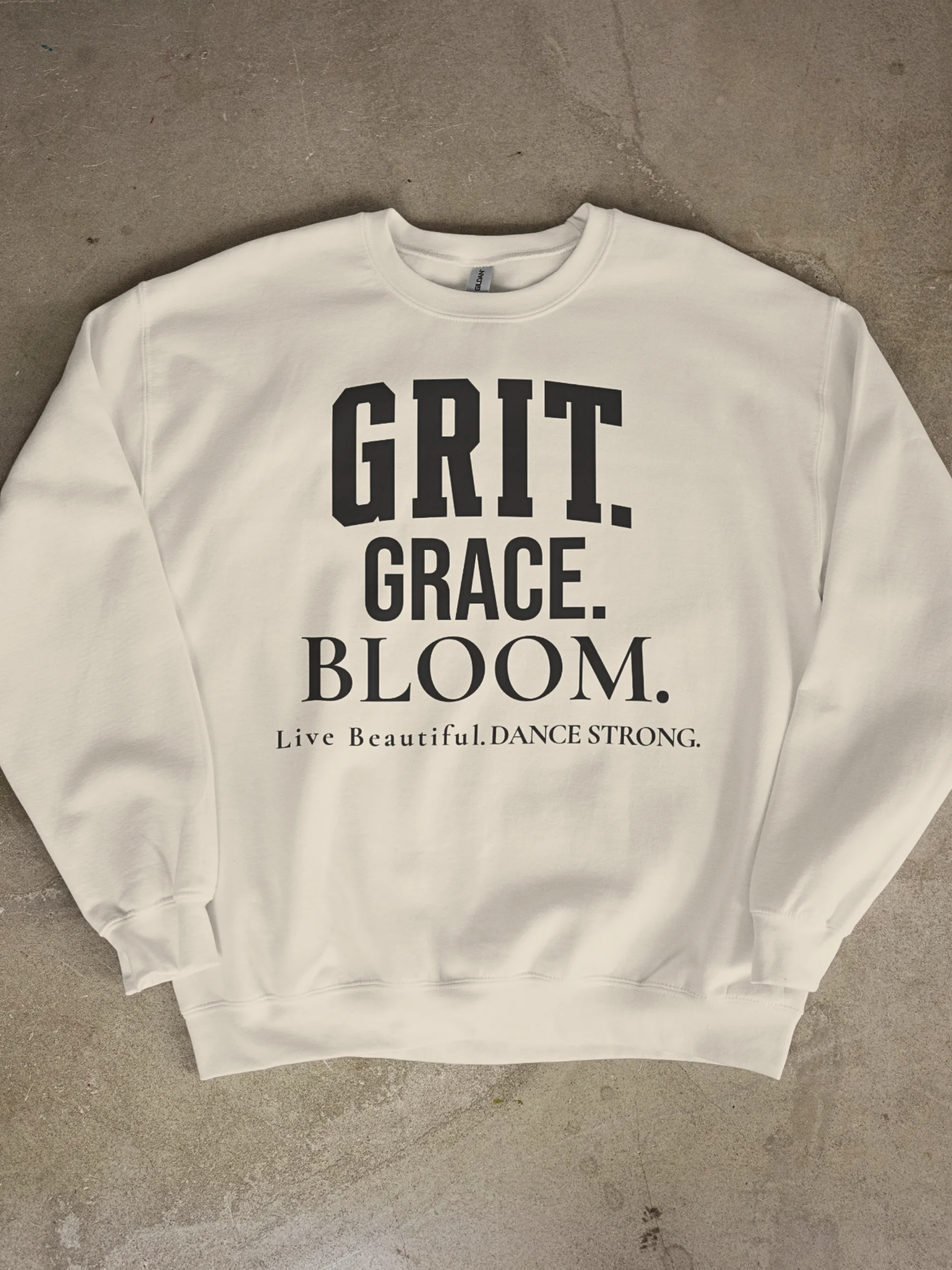 Grit. Grace. Bloom. Varsity Dance Sweatshirt product image (3)
