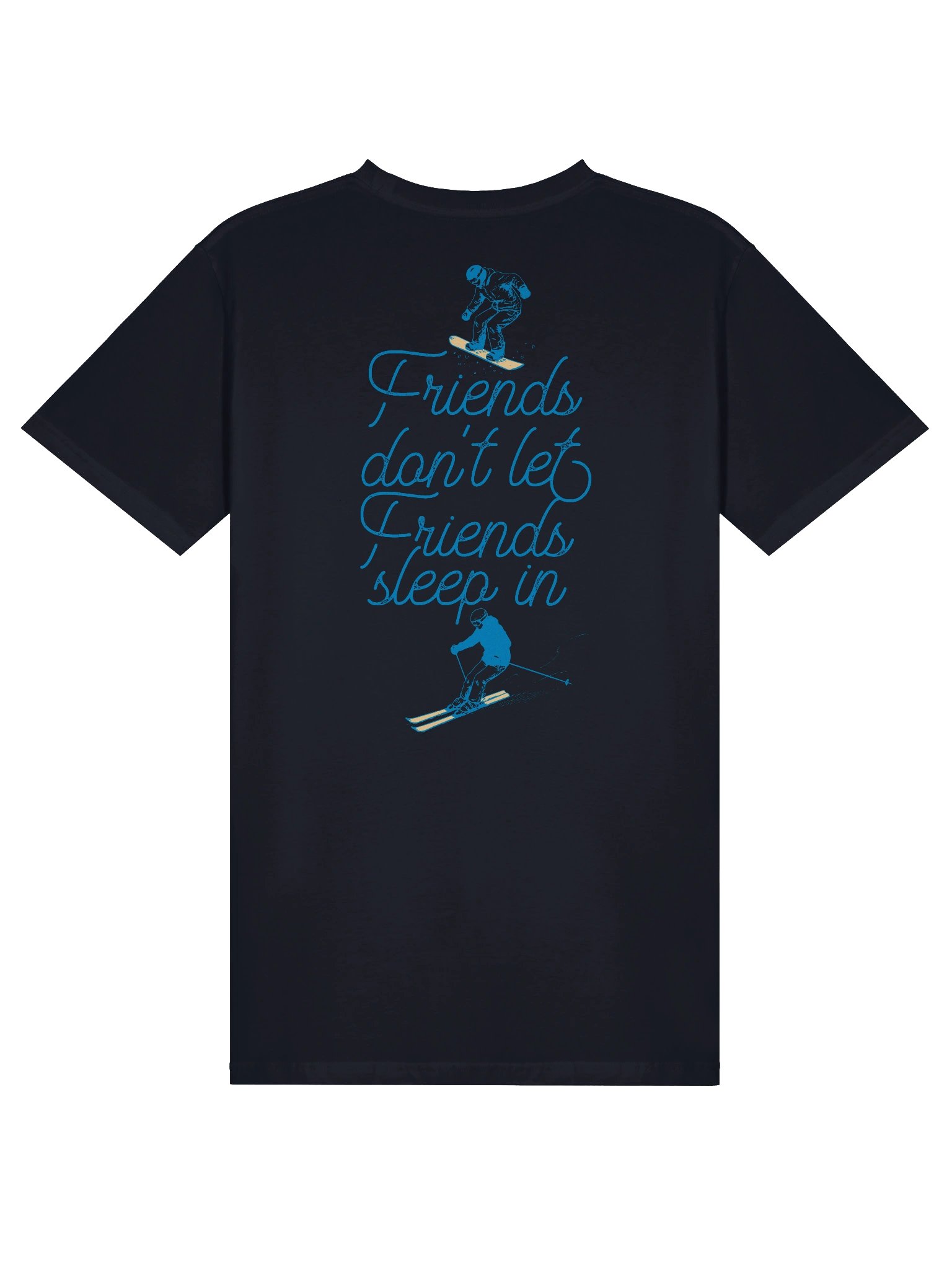 Don't Sleep In Tee (Midnight Blue) product image (2)