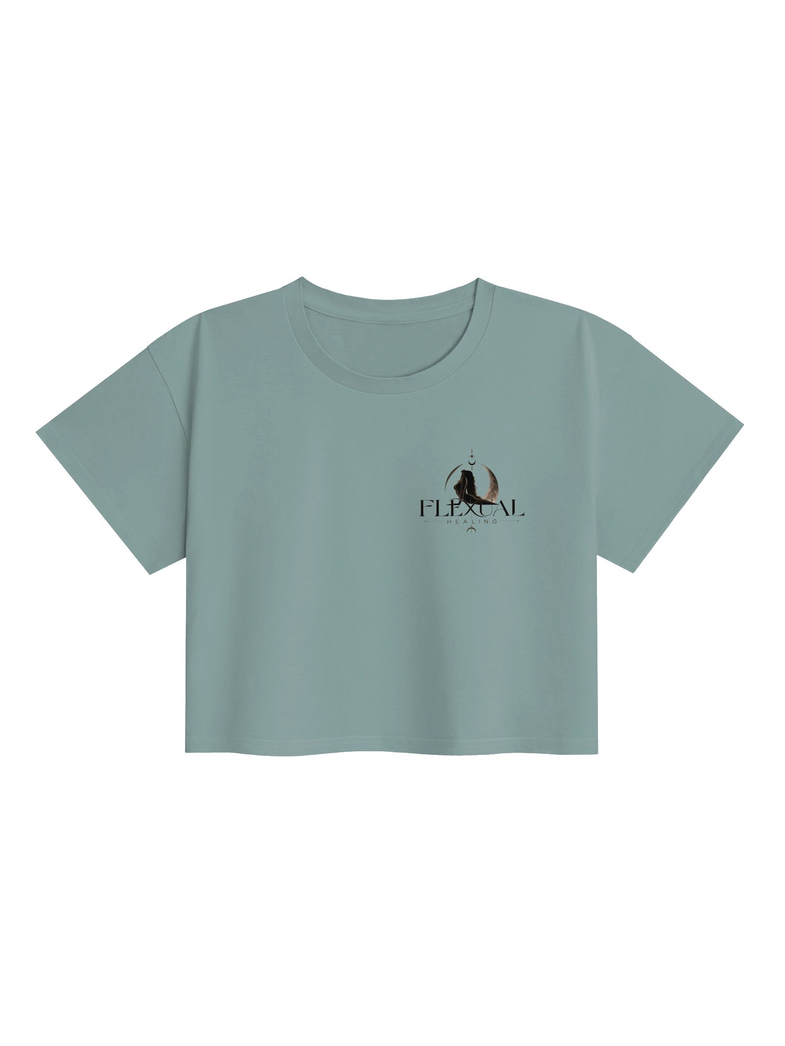 FLEXual Healing Crop Top- Moon Edition product image (1)