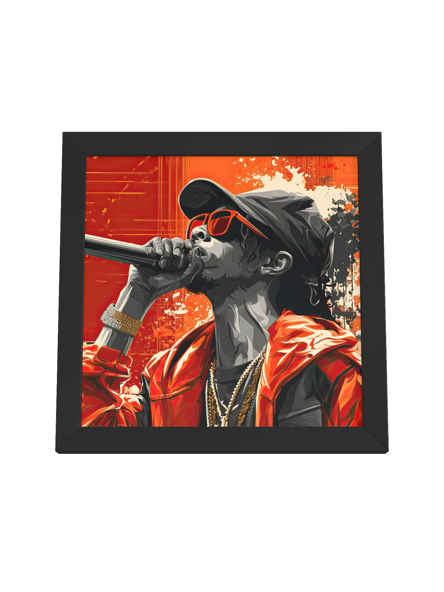 Breath Control | Framed Art Print | Originology | Black History X product image (5)