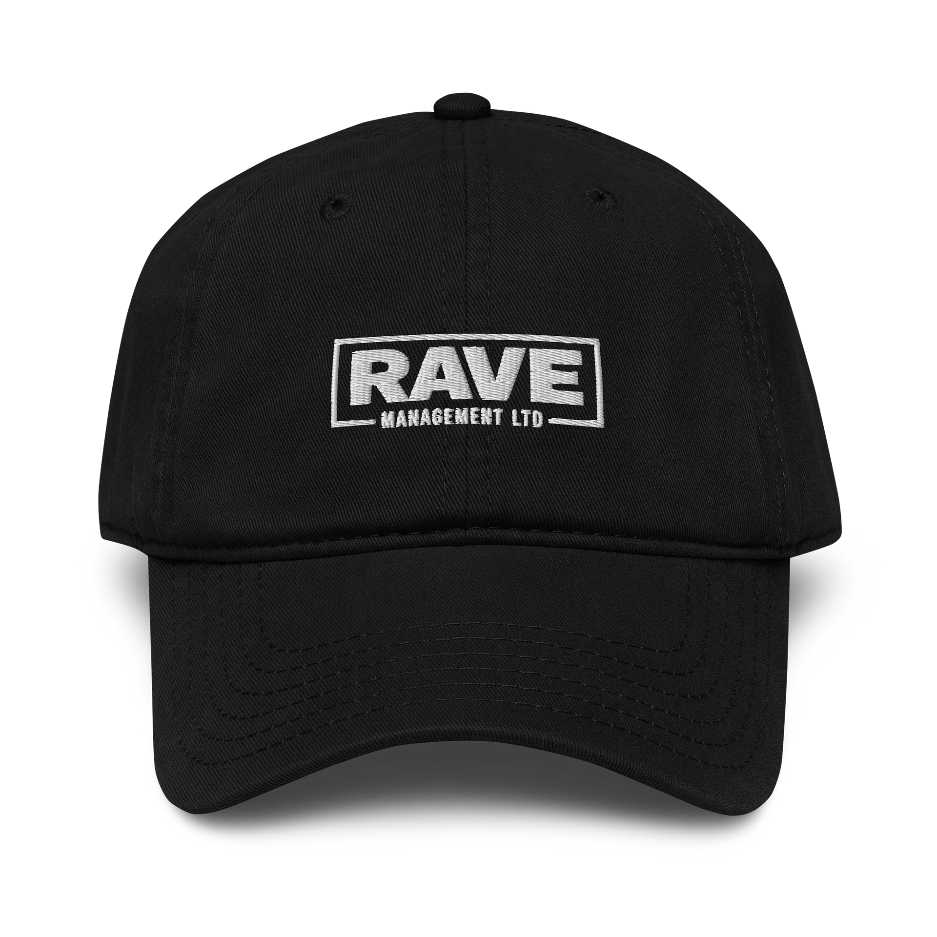 Rave Management Ltd™ Washed Baseball Cap - Embroidered Logo product image (1)