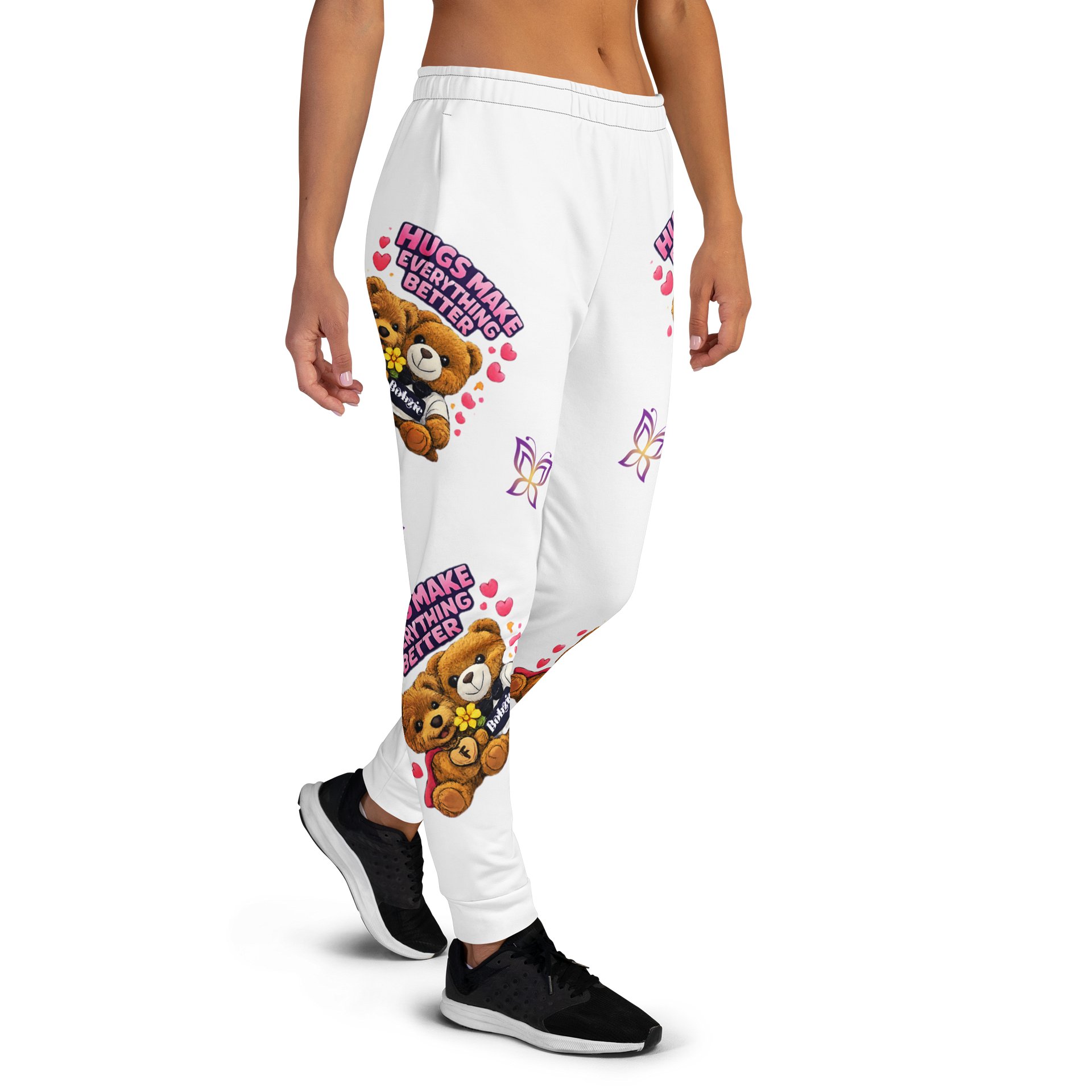 Premium Women’s Joggers – Fayzie & Bobzie Signature Print by FayzieBobs product image (4)